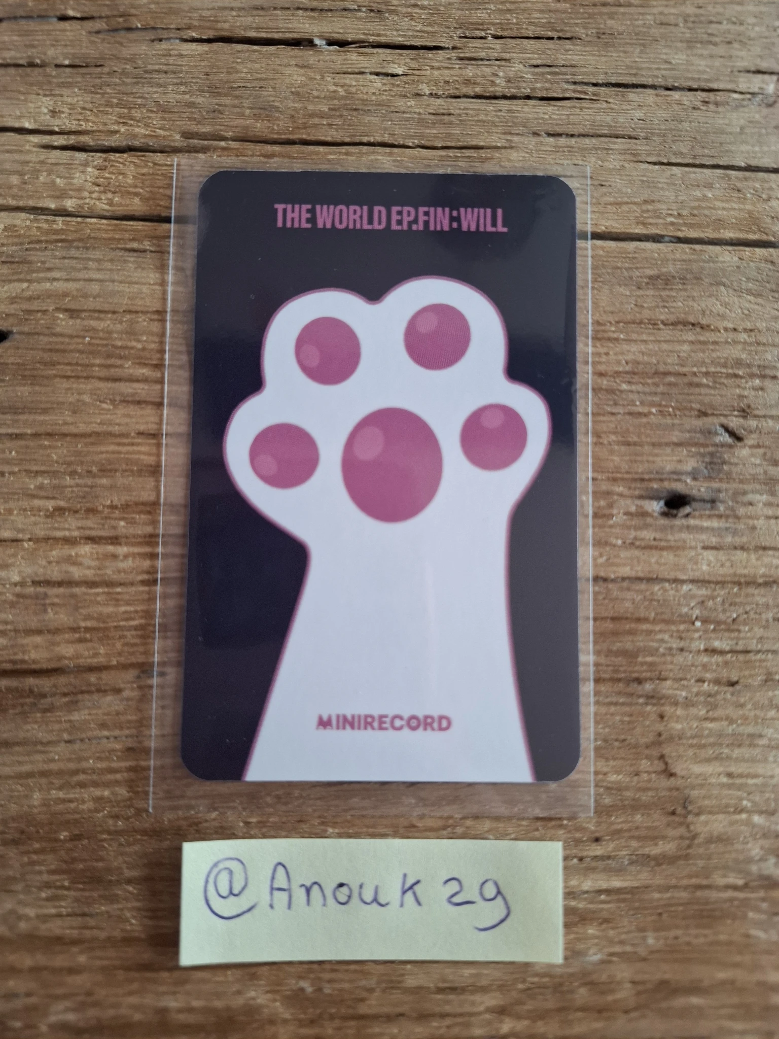 ATEEZ Yunho ATEEZ - Yunho - THE WORLD EP.FIN: WILL Album mini record listing photo 2