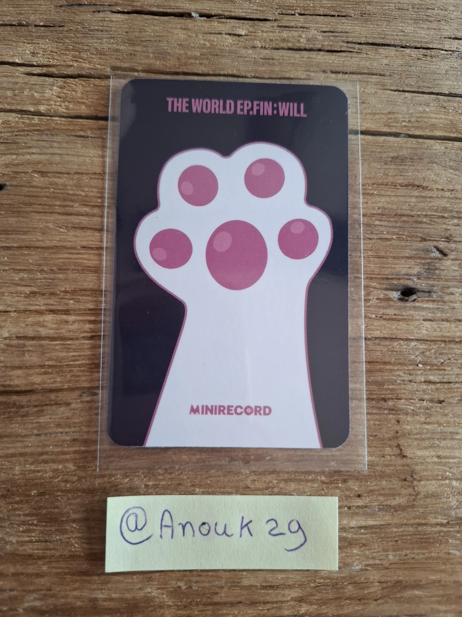 ATEEZ Jongho ATEEZ - Jongho - THE WORLD EP.FIN: WILL Album minirecord shop fansign video call (fancall) round 1 listing photo 2