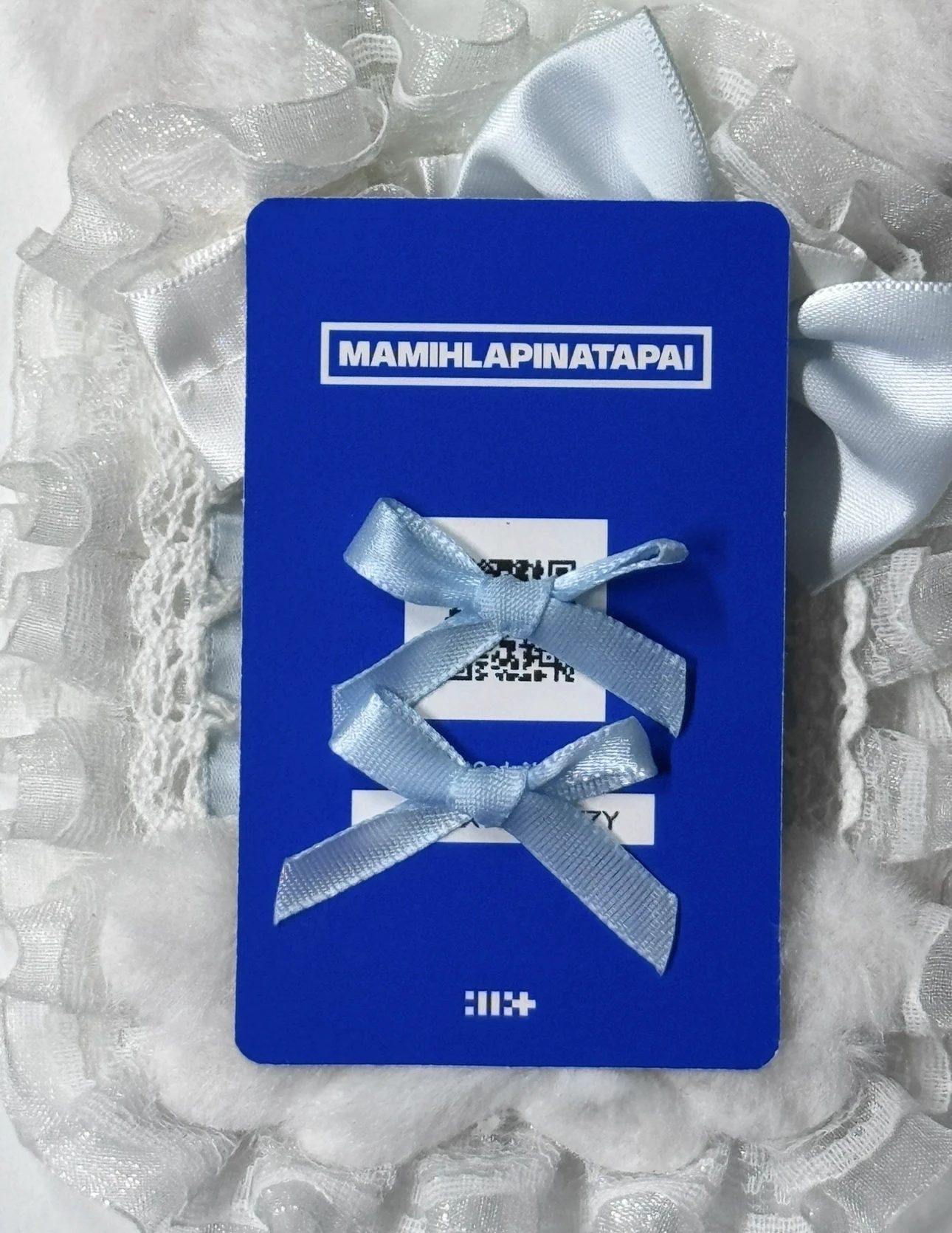 ILLIT ILLIT - MAMIHLAPINATAPAI Album album photocard weverse album version qr card listing photo 2