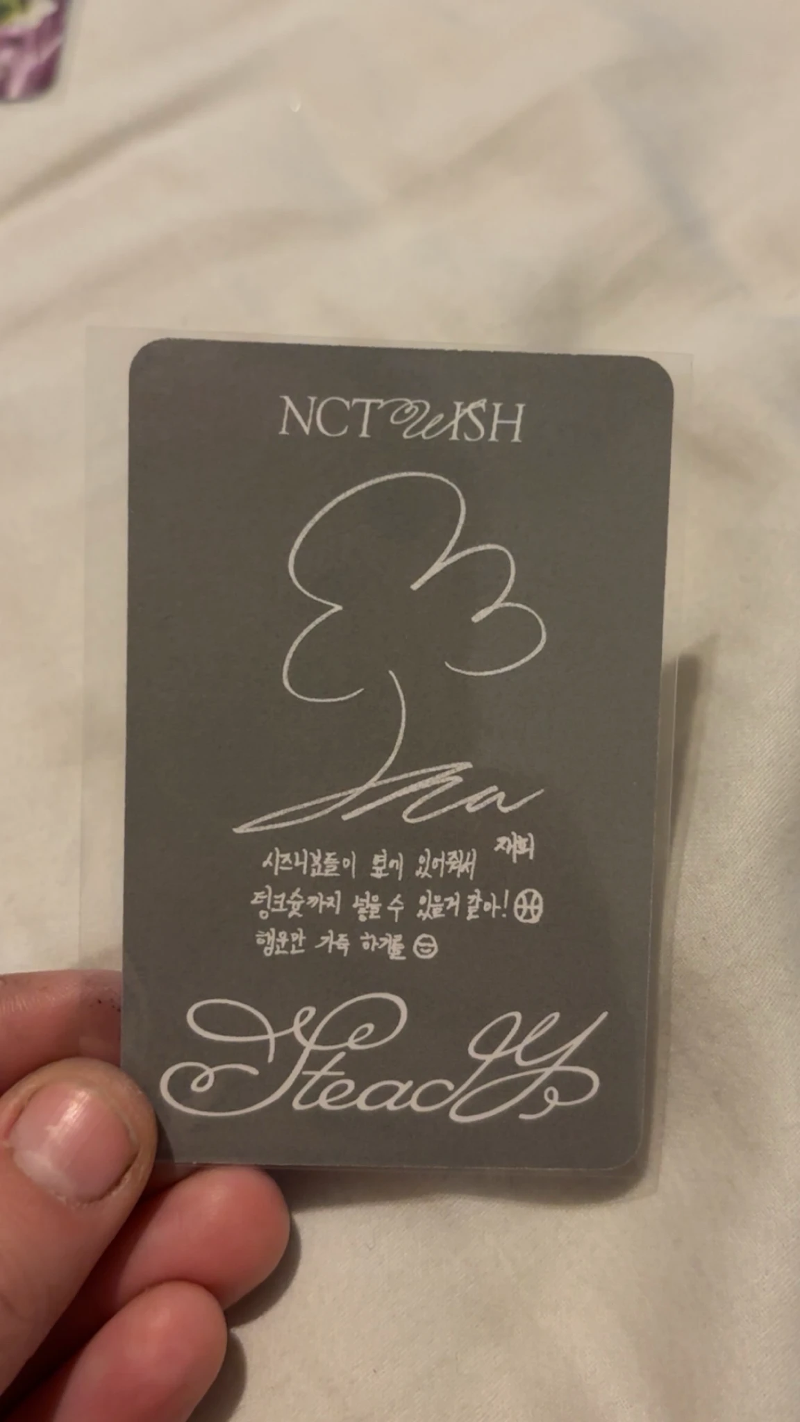 NCT WISH Jaehee NCT Wish - Sakuya - Steady Album QR version listing photo 2
