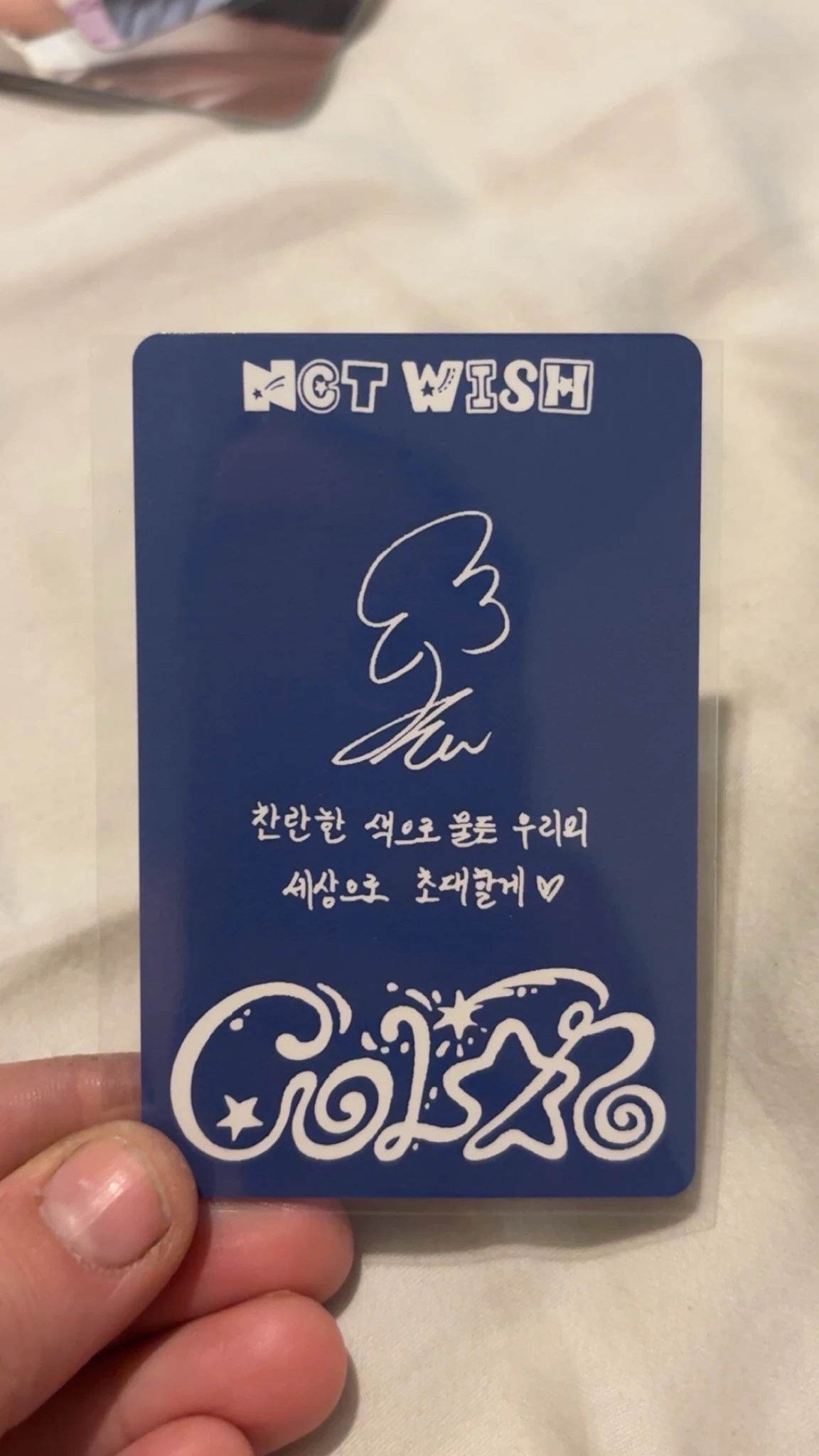 NCT WISH Jaehee NCT Wish - Jaehee - COLOR Album album photocard jewel case version listing photo 2