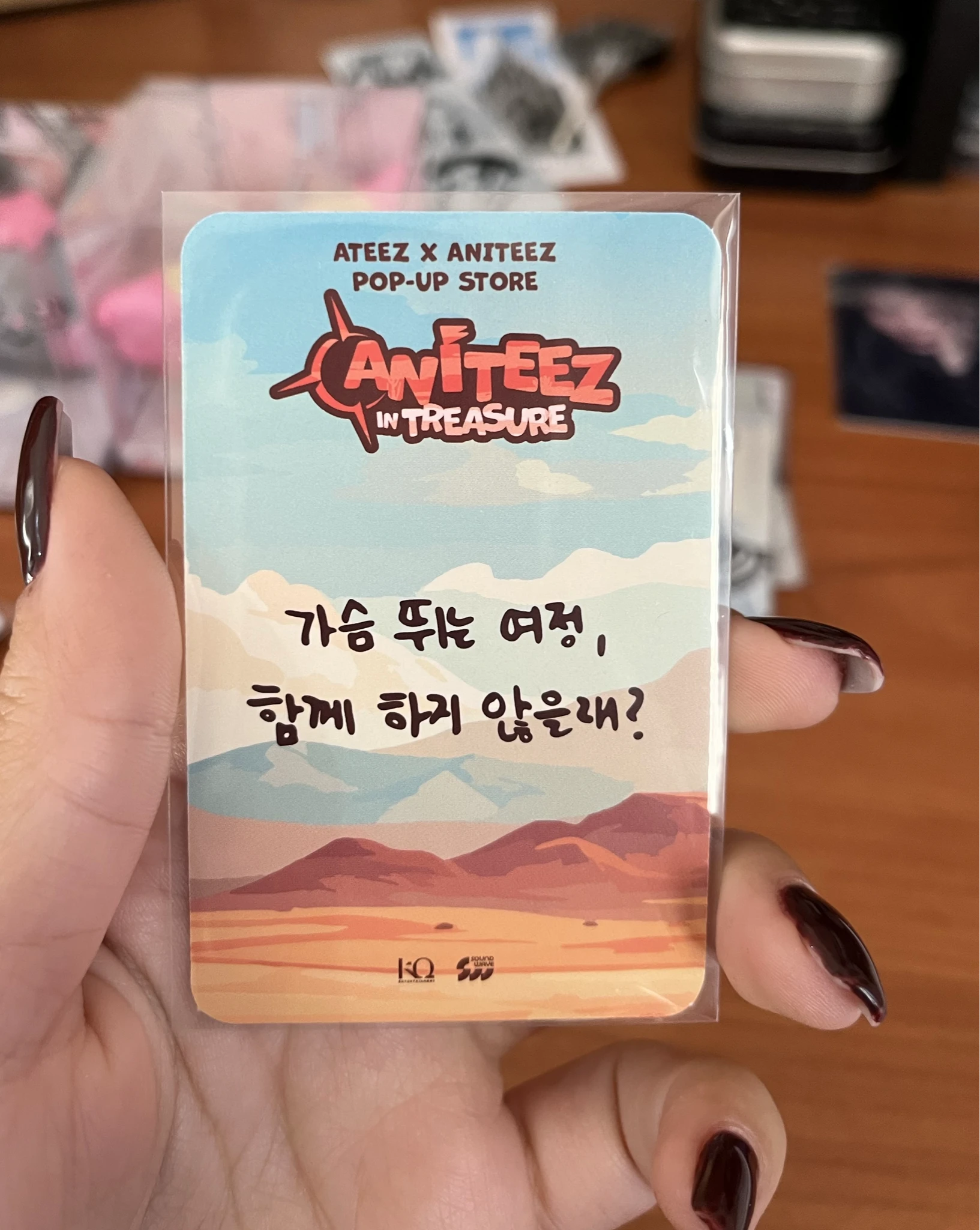 ATEEZ Mingi ATEEZ - Mingi - ANITEEZ IN TREASURE Other pop-up store listing photo 2