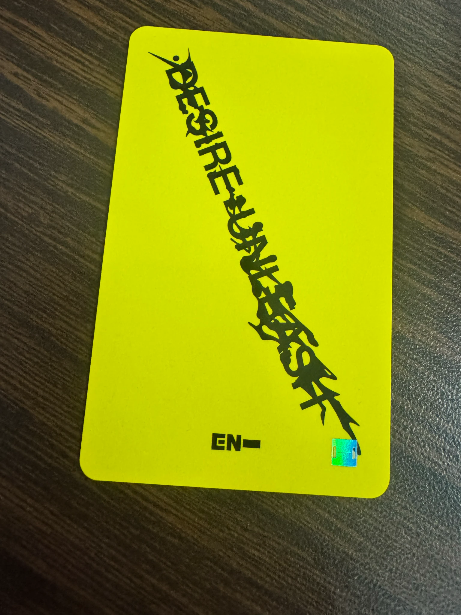 ENHYPEN Jay ENHYPEN - Jay - DESIRE: UNLEASH Album withmuu round 1 lucky draw listing photo 2