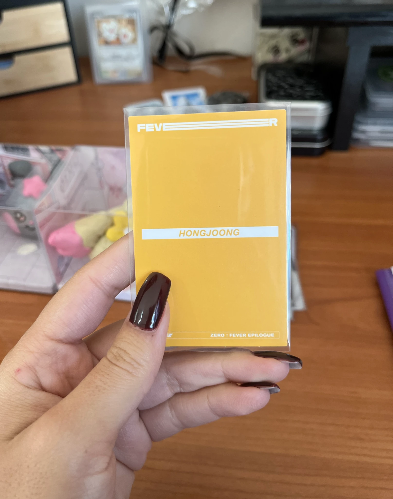 ATEEZ Hongjoong ATEEZ - Hongjoong - ZERO : FEVER EPILOGUE Album album photocard Z version limited version listing photo 2