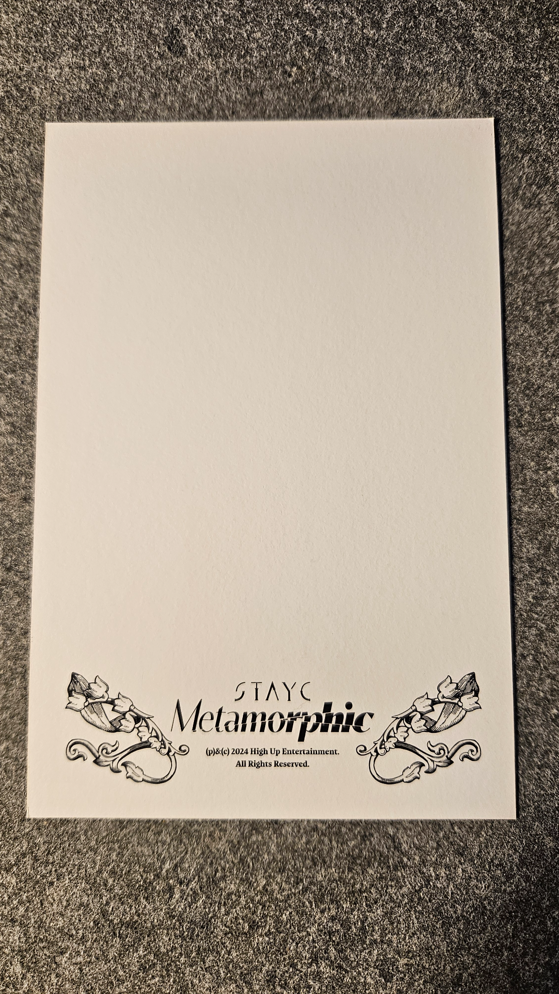 STAYC J STAYC - J - Metamorphic Album album inclusion cheeky version postcard listing photo 2