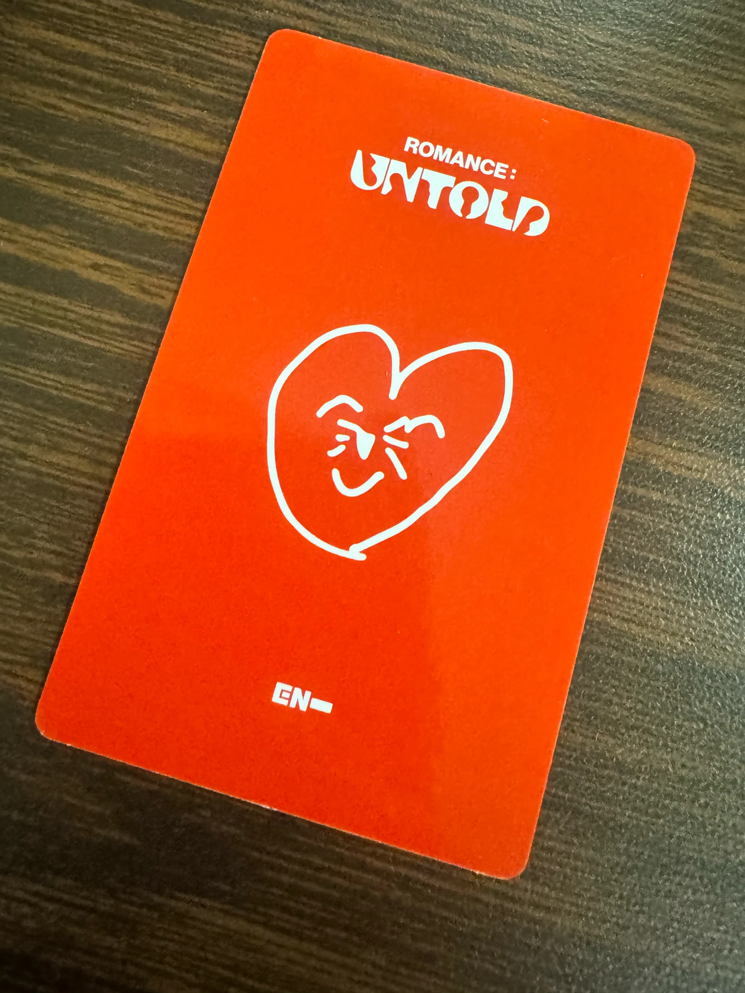 ENHYPEN Jay ENHYPEN - Jay - ROMANCE: UNTOLD Album album photocard engene ver. listing photo 2