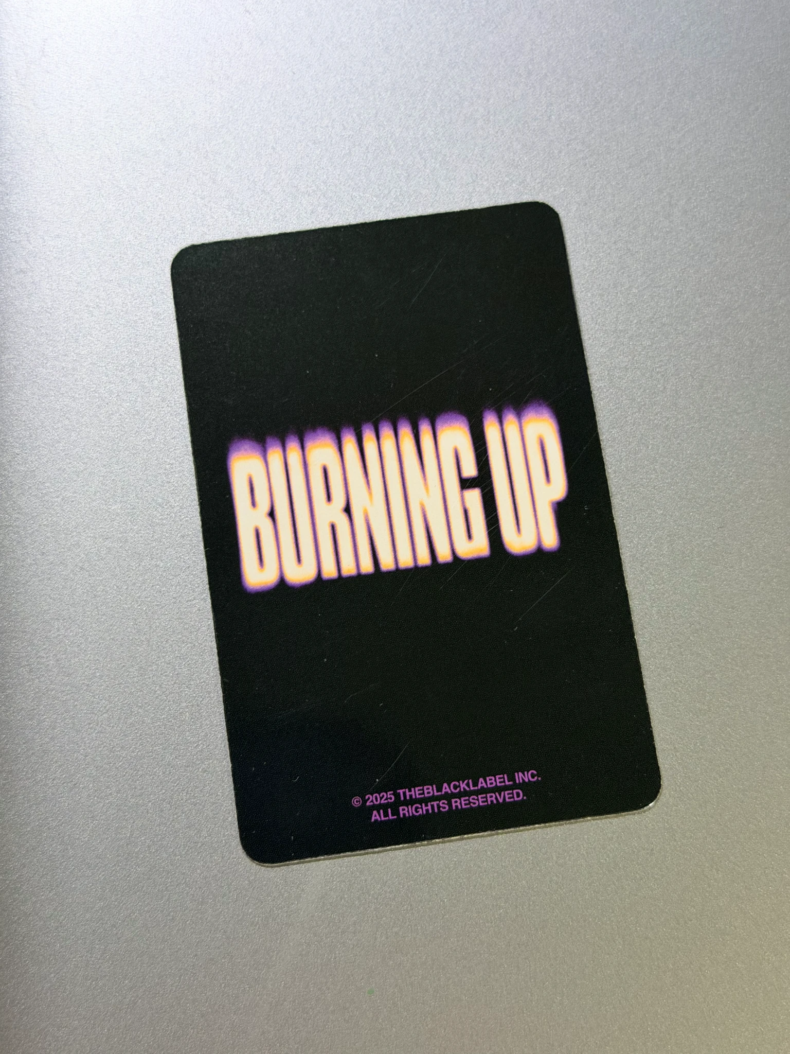 MEOVV Anna MEOVV - Anna - BURNING UP Album trading card merch photocard A version listing photo 2