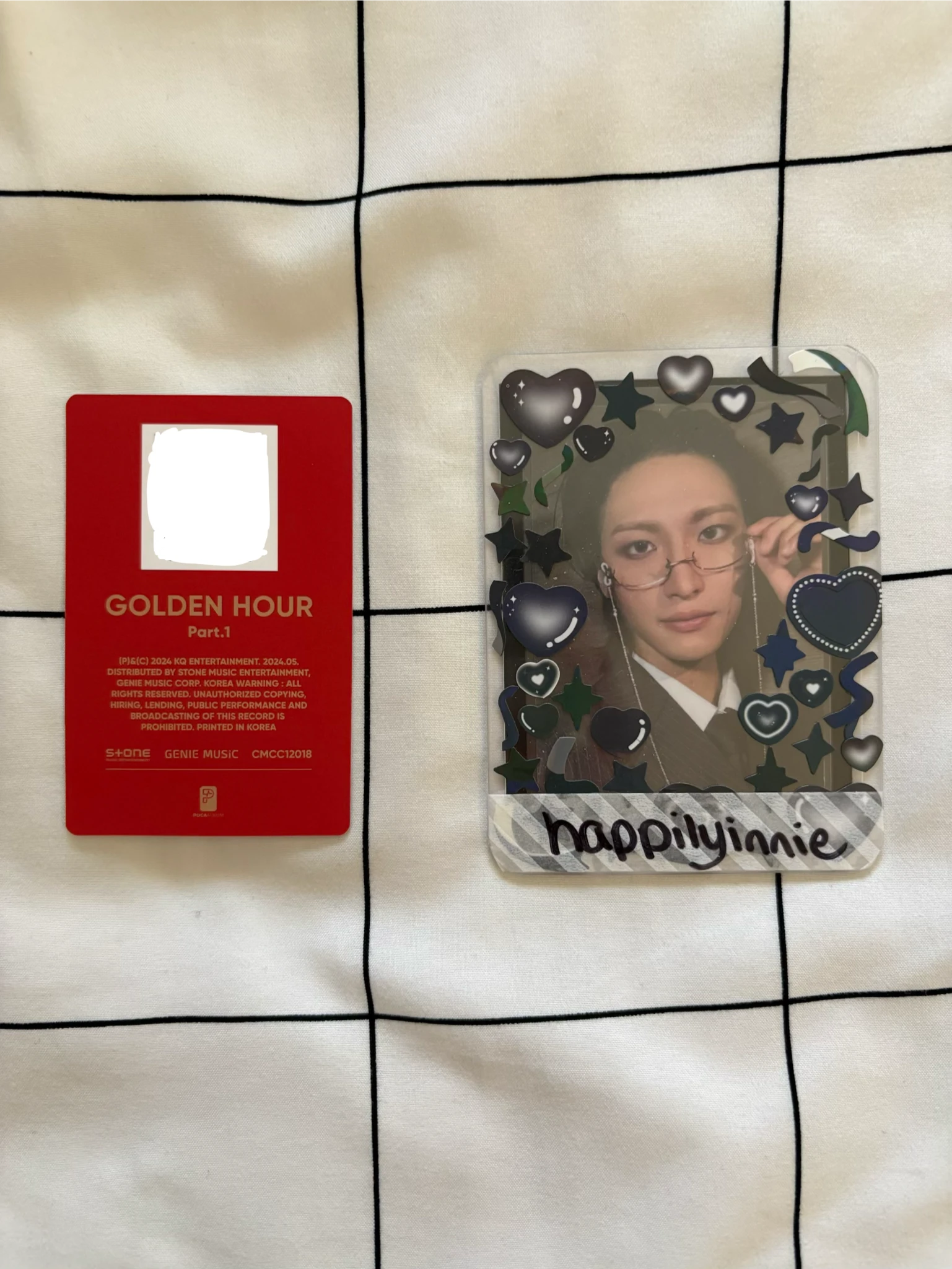 ATEEZ Mingi ATEEZ - Mingi - Golden Hour : Part.1 Album poca album qr card listing photo 2
