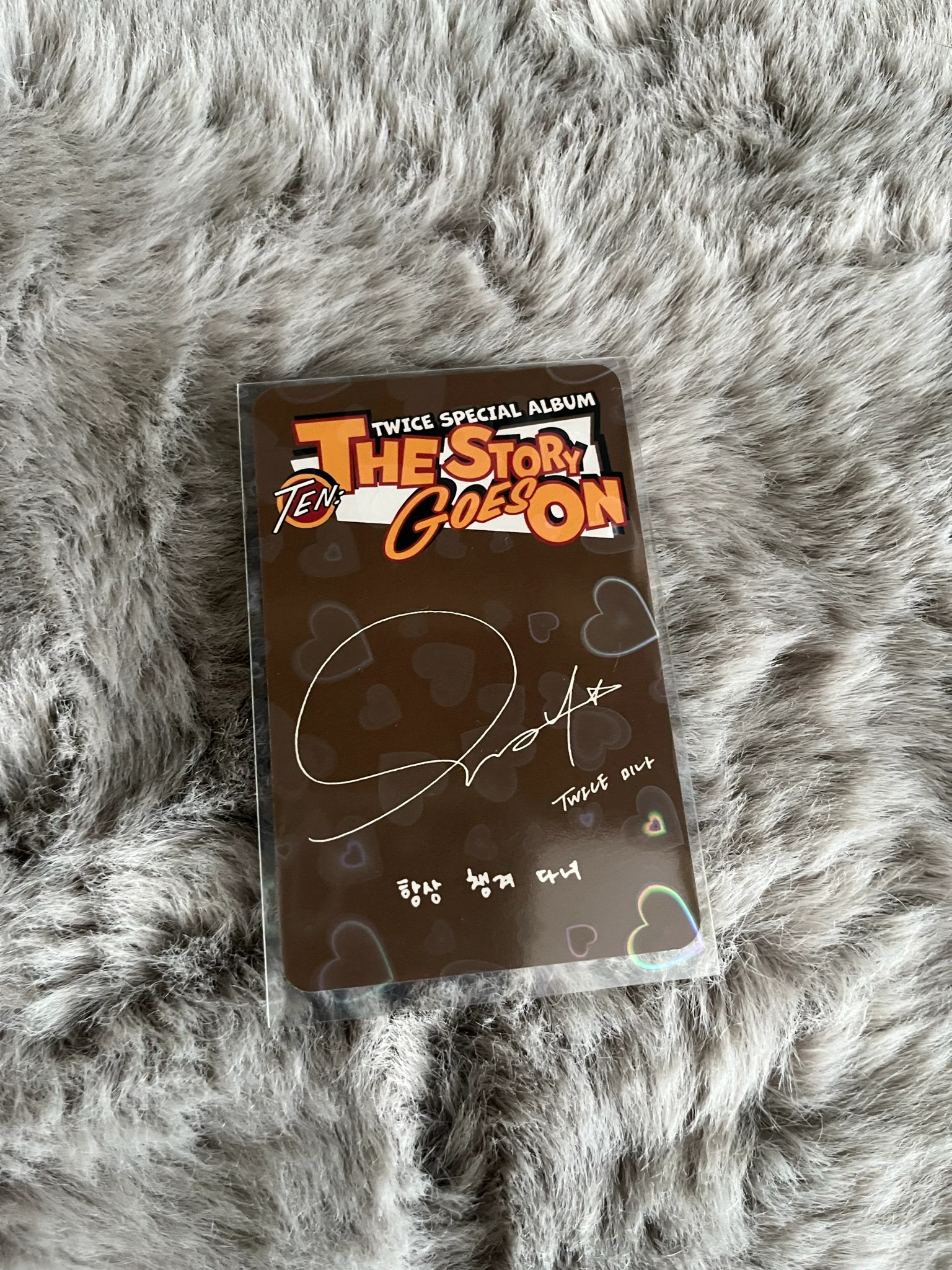 TWICE Mina TWICE - Mina - TEN: The Story Goes On Album album photocard Cast Ver. listing photo 2