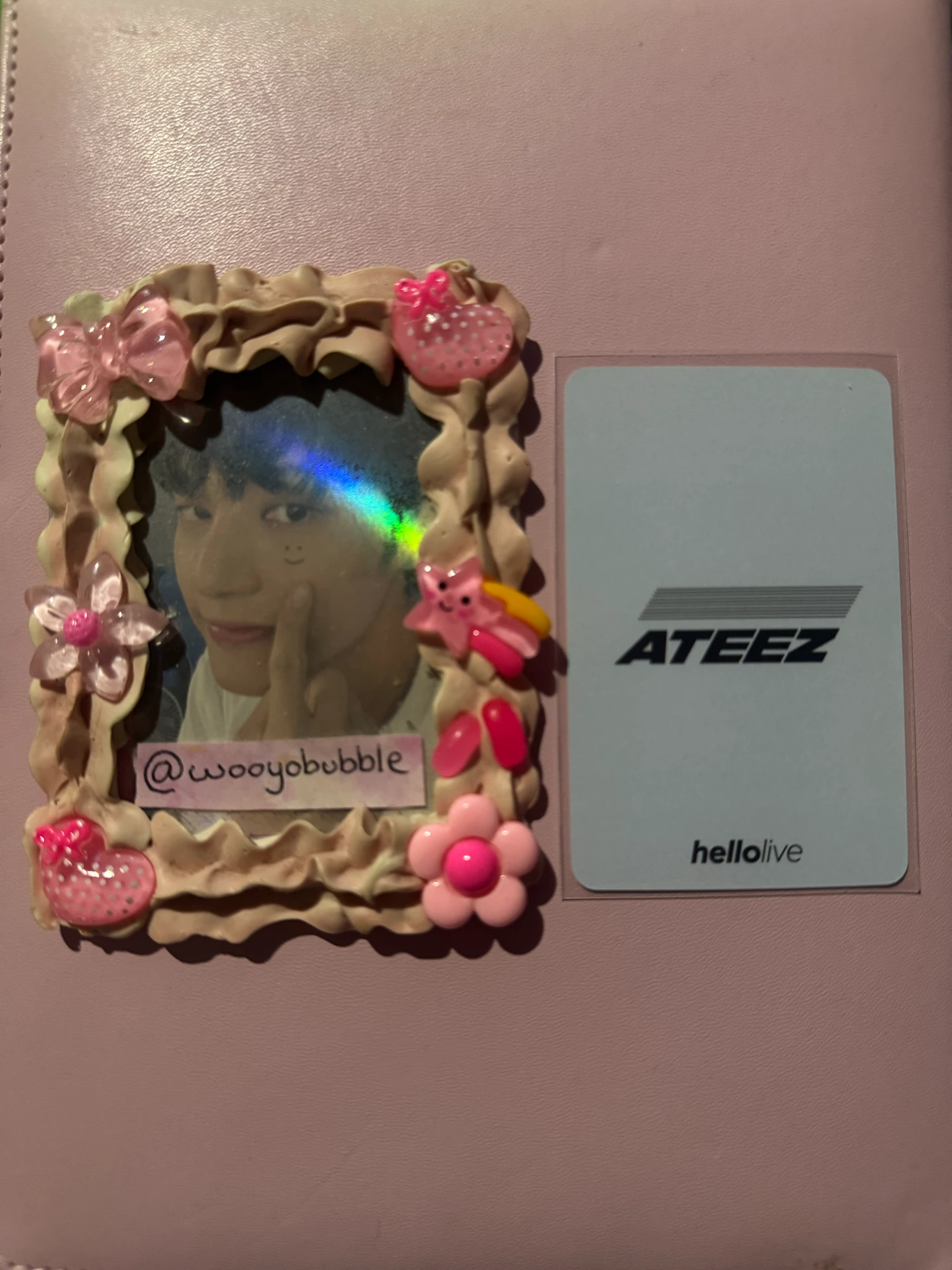 ATEEZ Wooyoung ATEEZ - Wooyoung - Golden Hour : Part.1 Album lucky draw listing photo 2