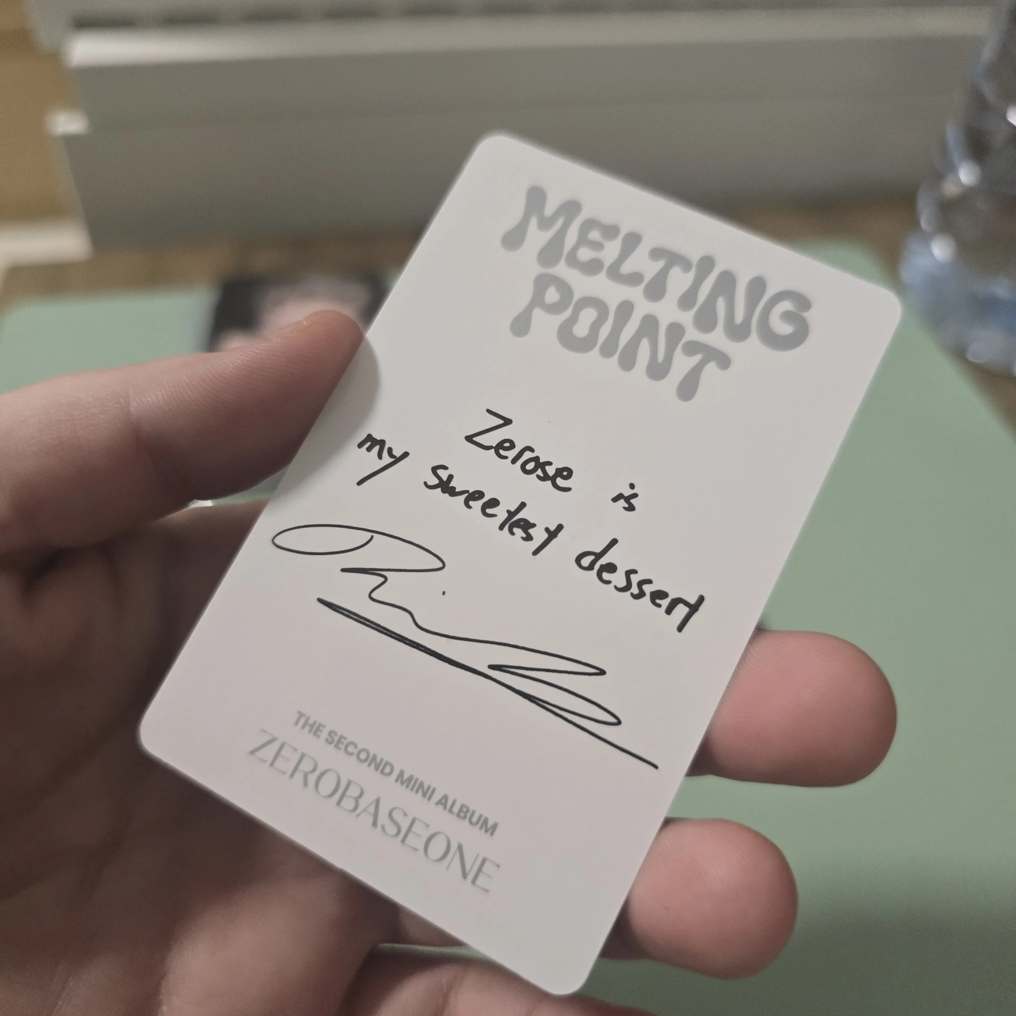 ZEROBASEONE Ricky ZEROBASEONE - Ricky - Melting Point Album album photocard digipack ver. listing photo 2