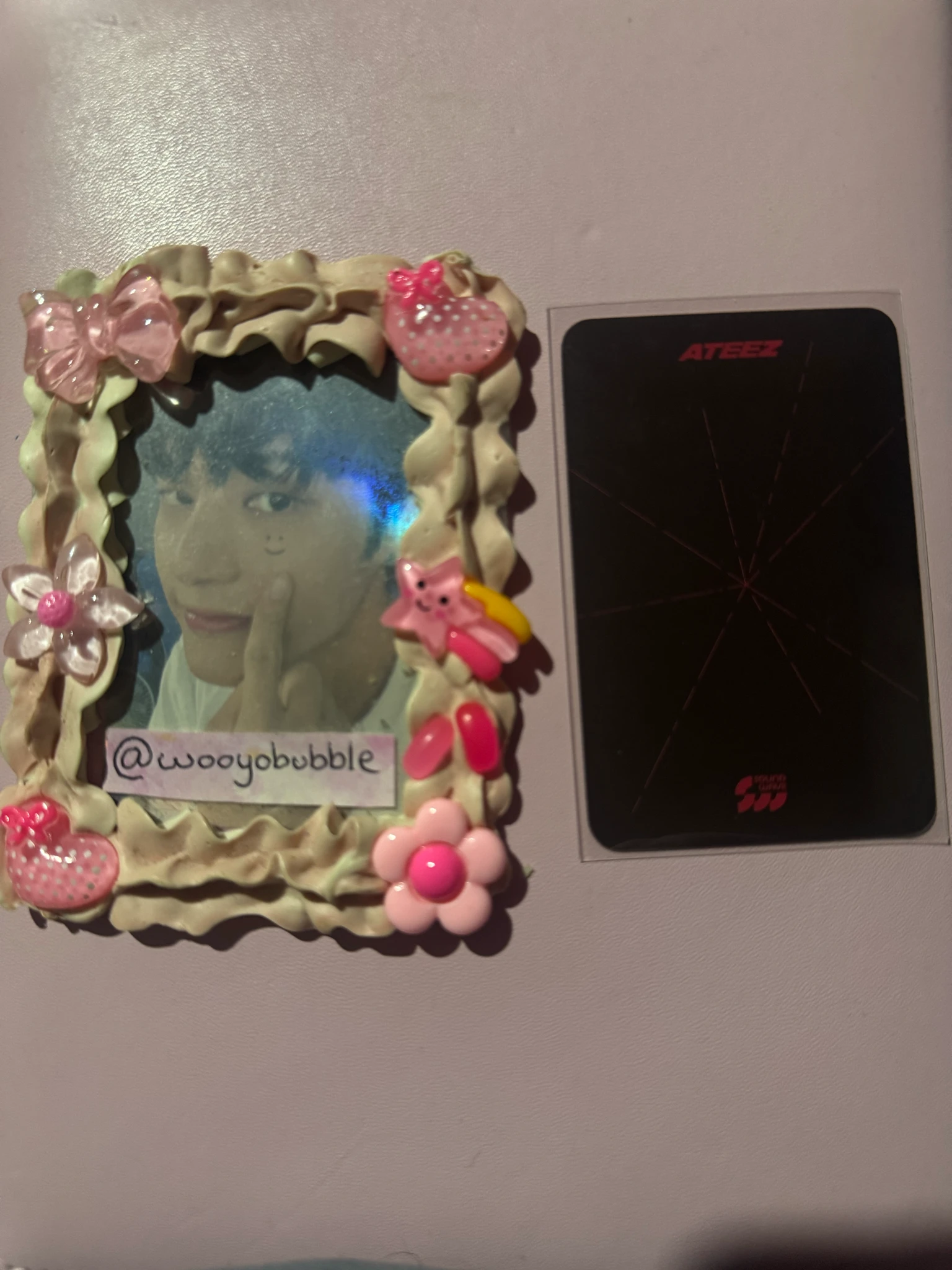 ATEEZ Wooyoung ATEEZ - Wooyoung - GOLDEN HOUR : Part.2 Album soundwave video call/fancall round 3 cafe event 1:1 digipack version listing photo 2