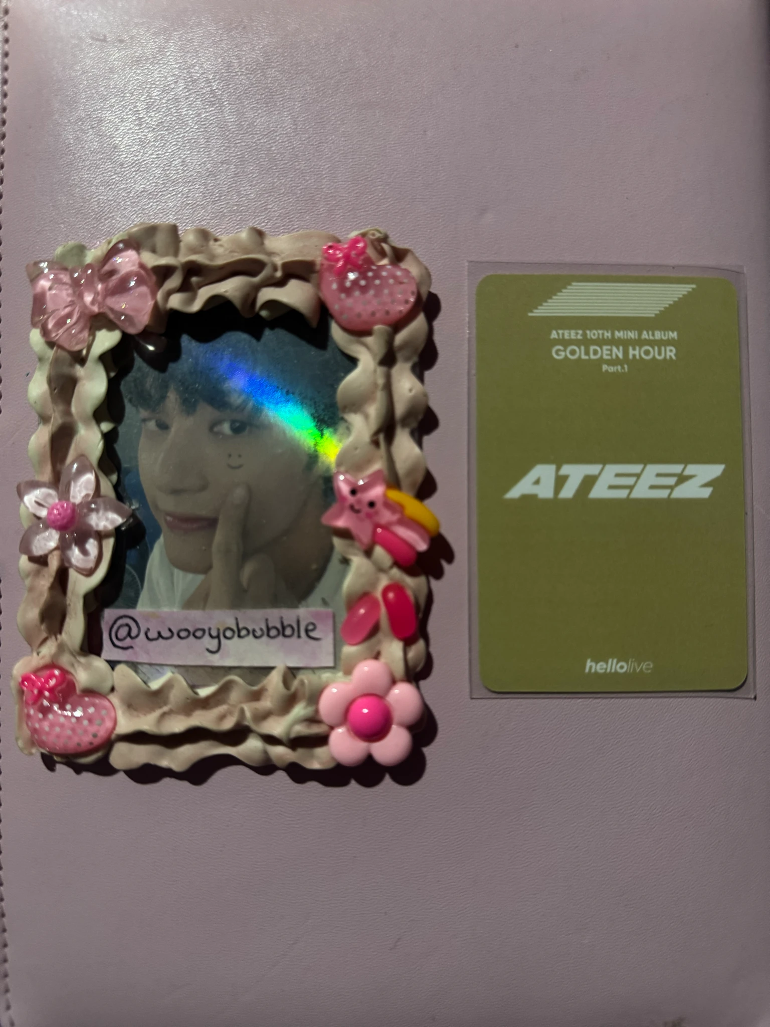ATEEZ Wooyoung ATEEZ - Wooyoung - Golden Hour : Part.1 Album hellolive listing photo 2