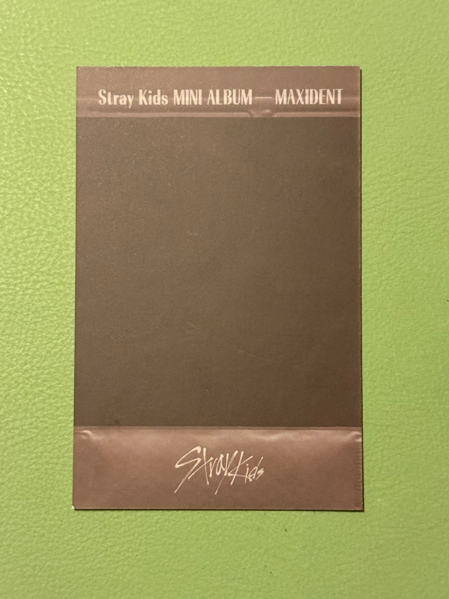 Stray Kids Hyunjin Stray Kids - Hyunjin - Maxident Album album photocard pre-order benefit polaroid listing photo 2