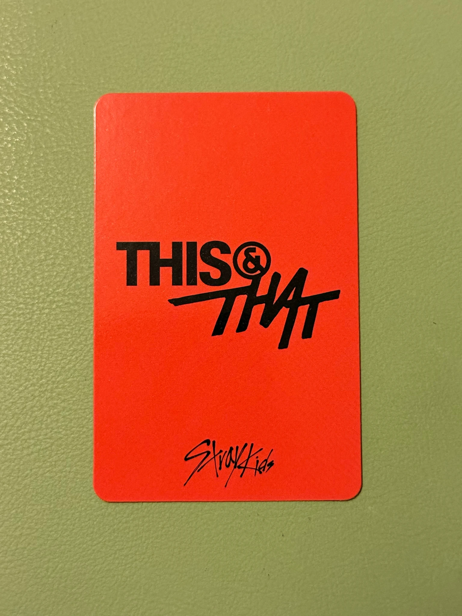 Stray Kids HAN Stray Kids - HAN - This & That Album apple music pob (pre-order benefit) listing photo 2