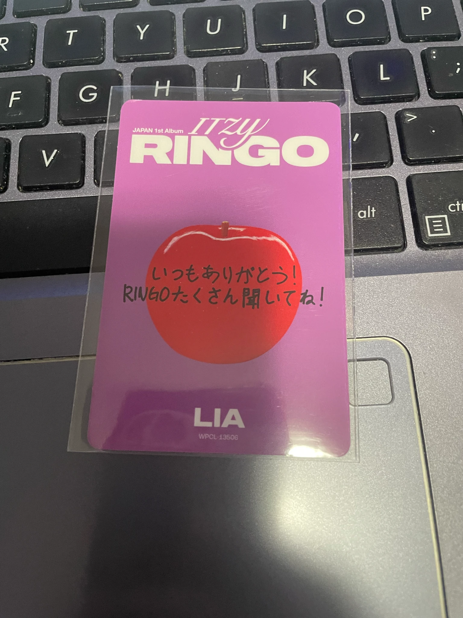 ITZY Lia ITZY - Lia - Ringo Album regular version album photocard listing photo 2