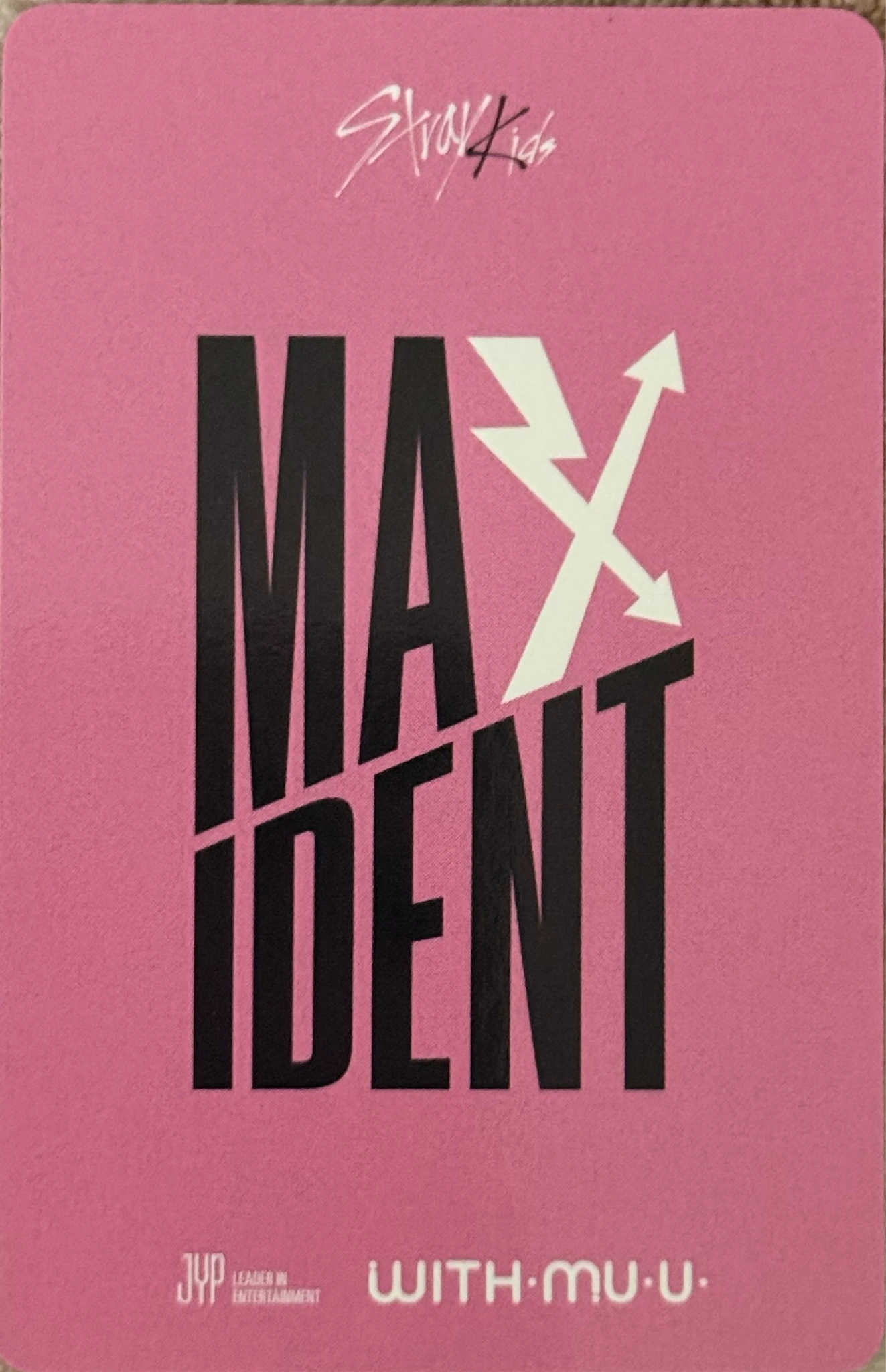 Stray Kids Felix Stray Kids - Felix - Maxident Album pre-order benefit (pob) withmuu listing photo 2