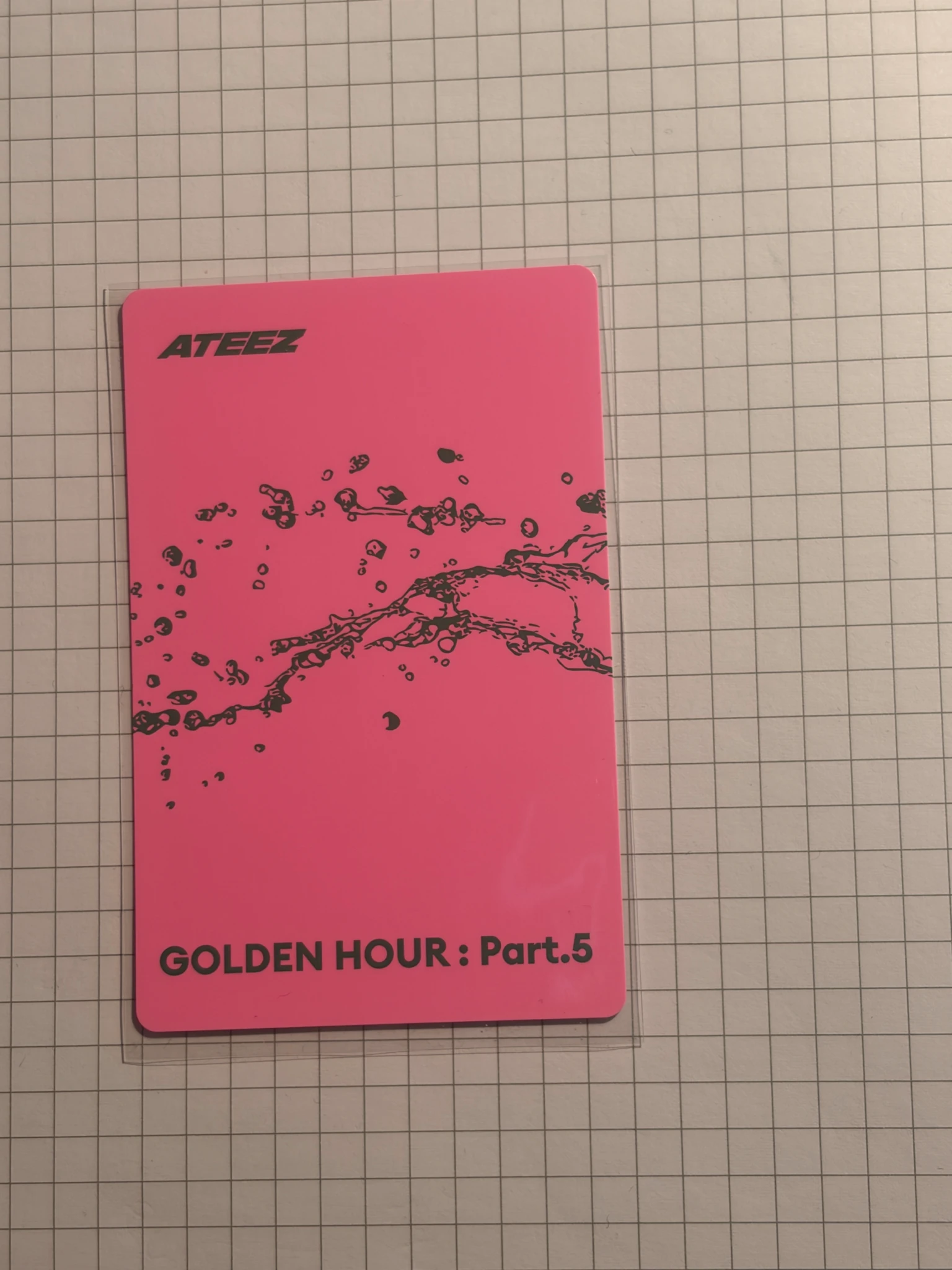 ATEEZ Jongho ATEEZ - Jongho - GOLDEN HOUR : Part.5 Album poca album album photocard A version listing photo 2
