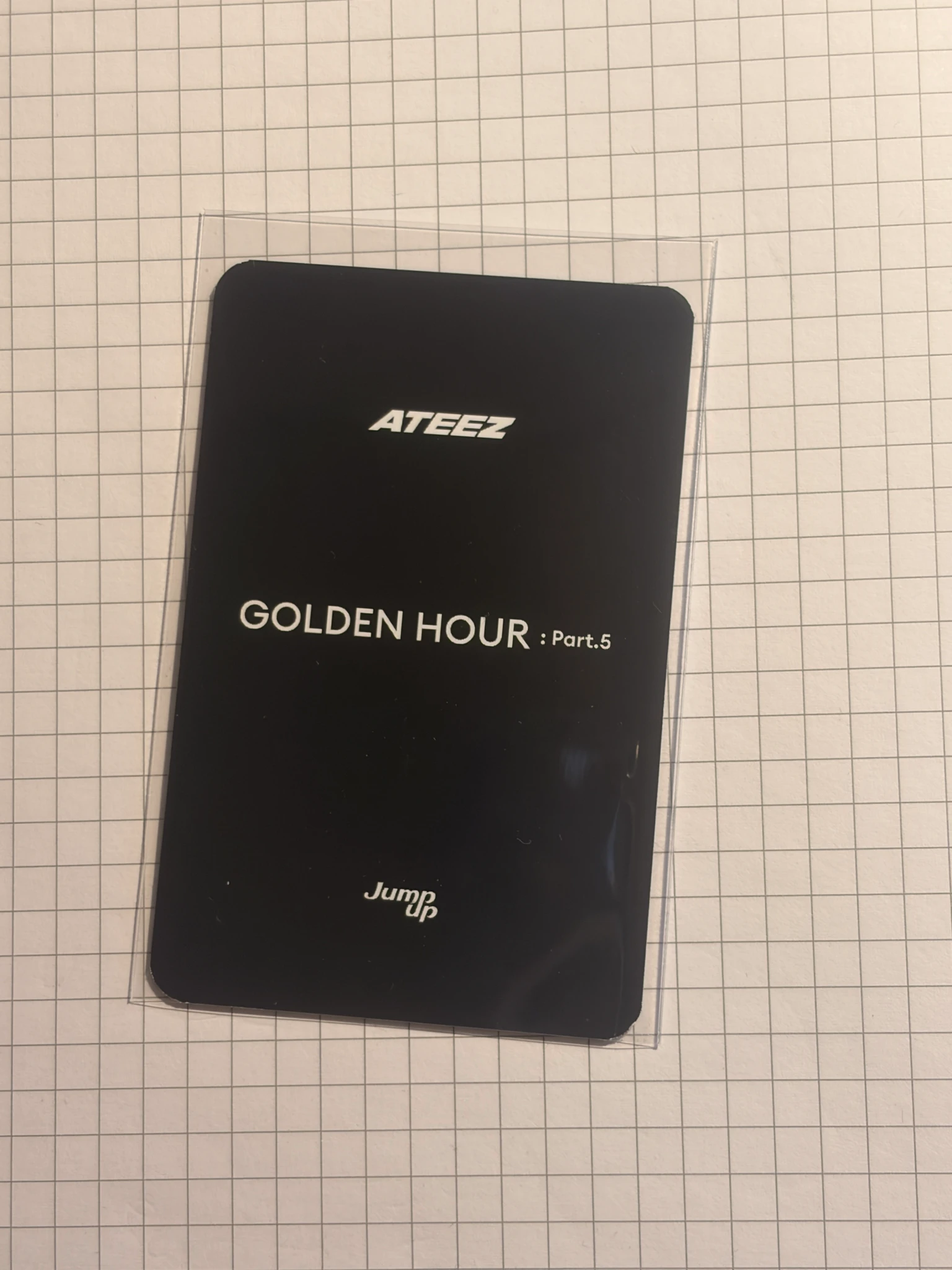 ATEEZ Jongho ATEEZ - Jongho - GOLDEN HOUR : Part.5 Album jump up lucky draw (LD) lenticular version 2 listing photo 2