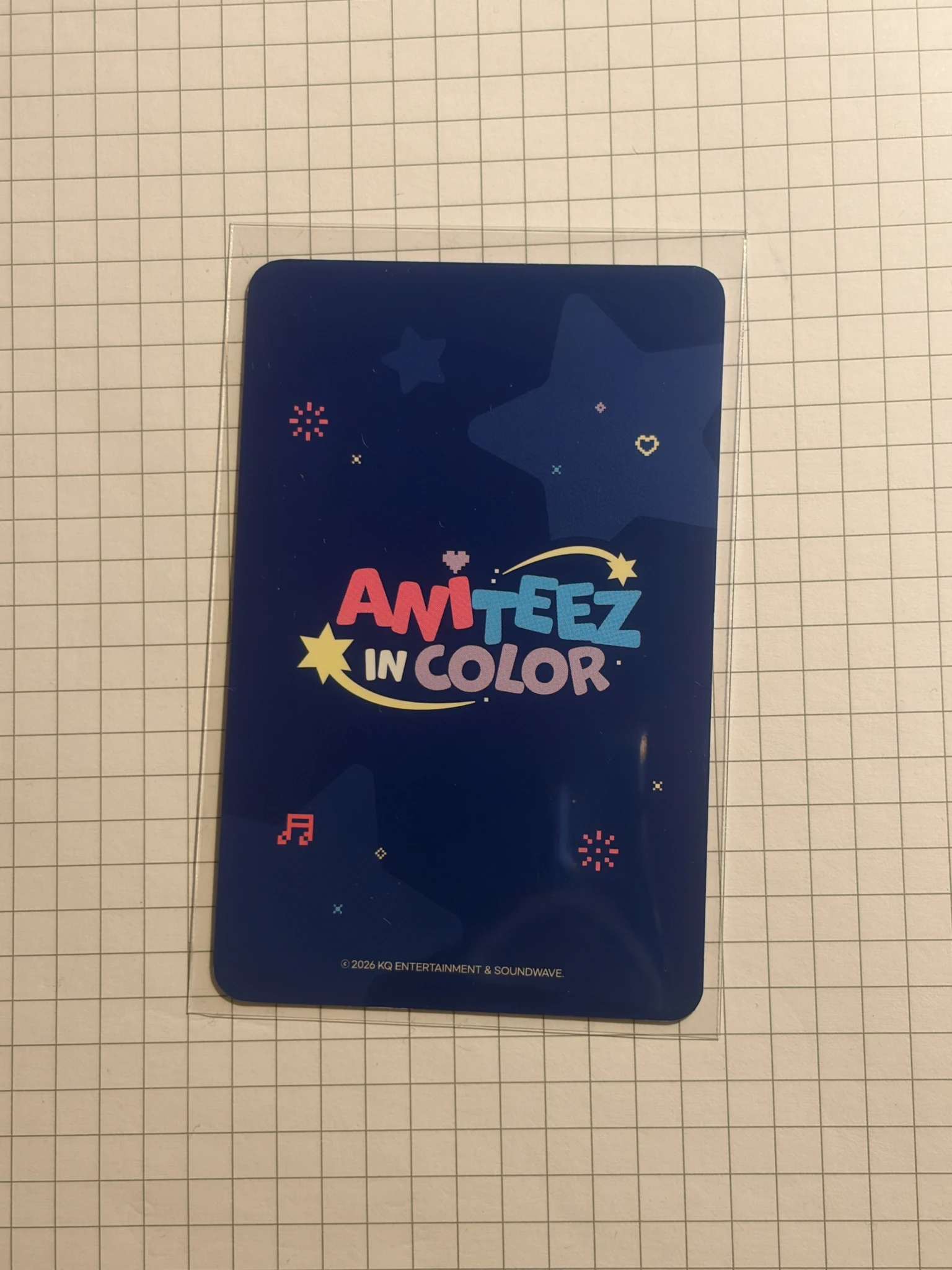 ATEEZ Jongho ATEEZ - Jongho - ANITEEZ IN COLOR Other trading card listing photo 2
