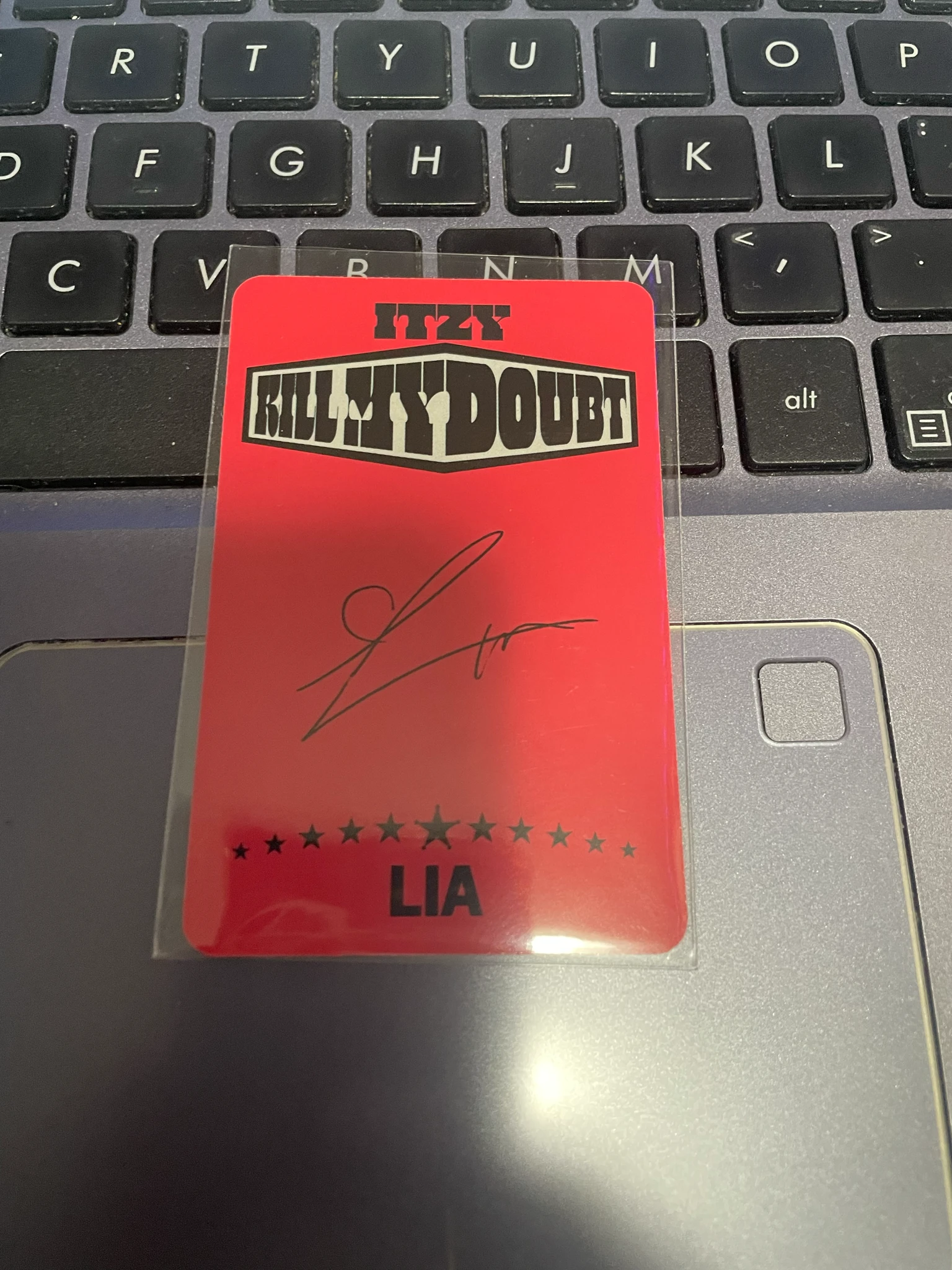 ITZY Lia ITZY - Lia - KILL MY DOUBT Album album photocard listing photo 2
