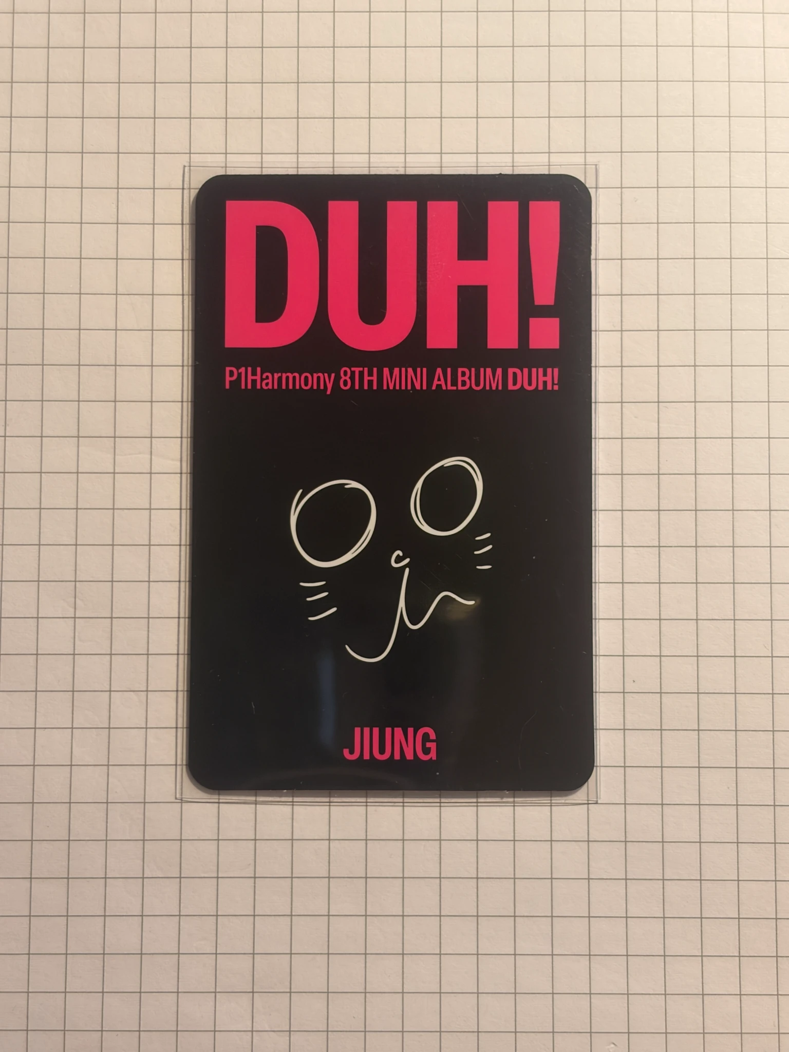 P1Harmony Jiung P1Harmony - Jiung - DUH! Album d ver. album photocard listing photo 2