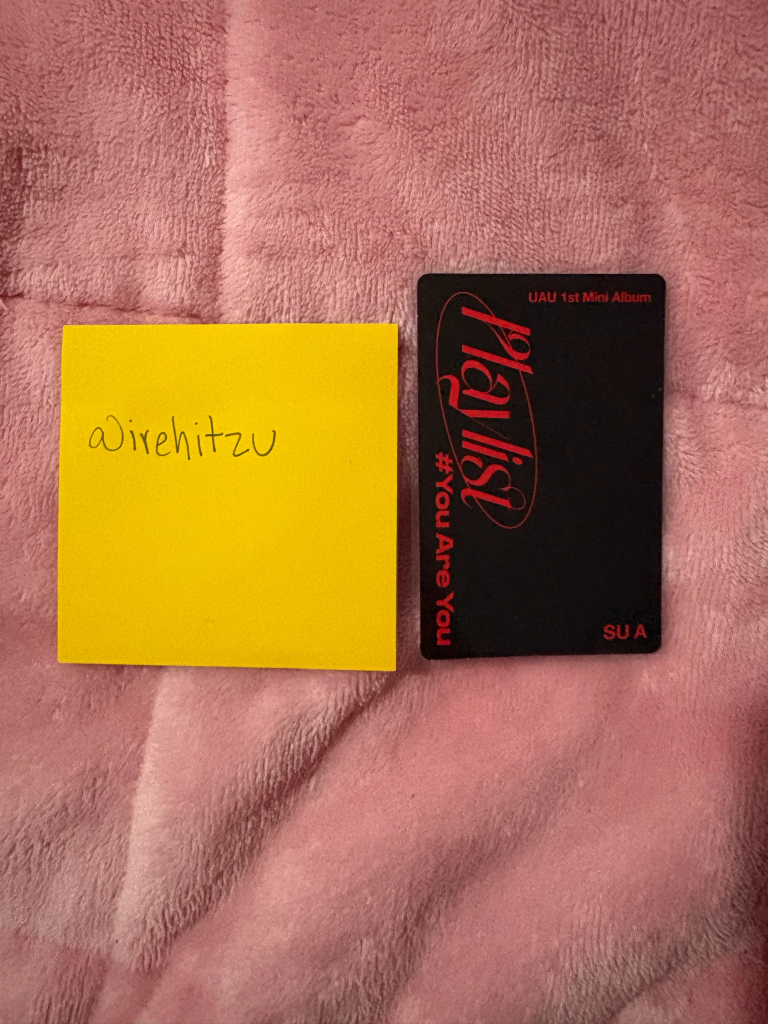 Dreamcatcher SuA Dreamcatcher - SuA - Playlist #You are you Album L version P Version korean album album photocard listing photo 2