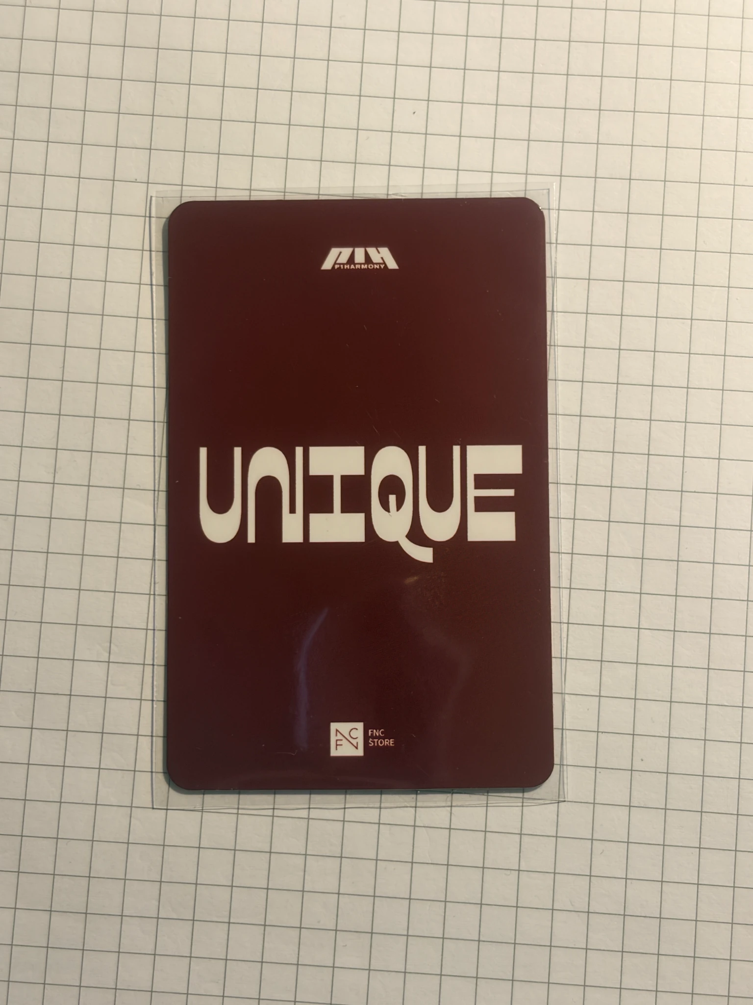 P1Harmony Intak P1Harmony - Intak - UNIQUE Album compact version FNC store pob (pre-order benefit) listing photo 2