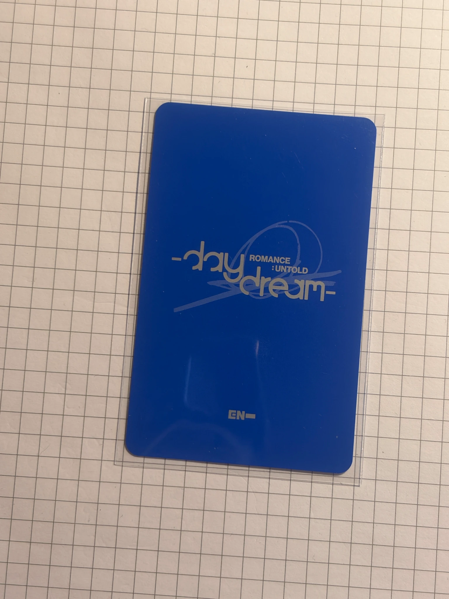ENHYPEN Sunoo ENHYPEN - Sunoo - ROMANCE: UNTOLD-DAYDREAM- Album blue noon version album photocard listing photo 2