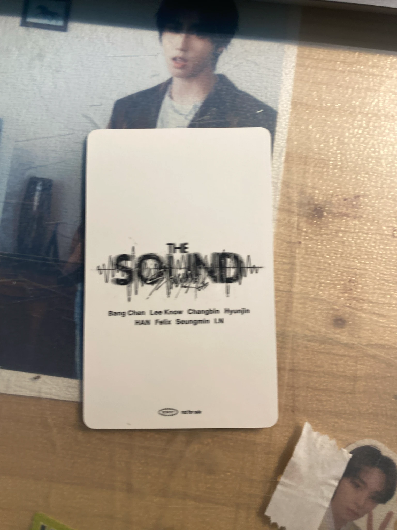 Stray Kids Stray Kids - Lee Know & HAN - The Sound Album album photocard jpfc (japan fanclub) listing photo 2