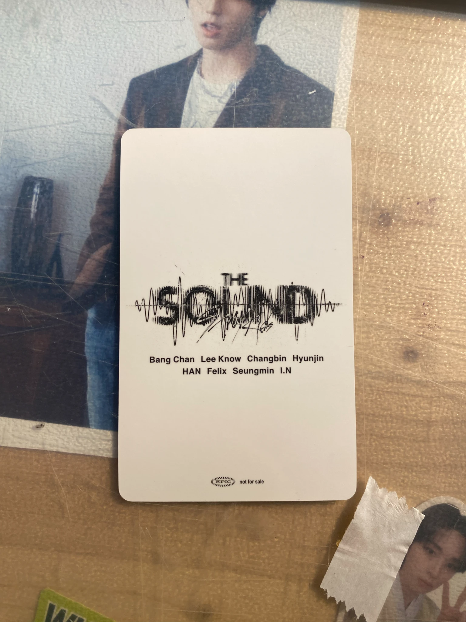 Stray Kids Stray Kids - Lee Know & HAN - The Sound Album album photocard jpfc (japan fanclub) listing photo 2