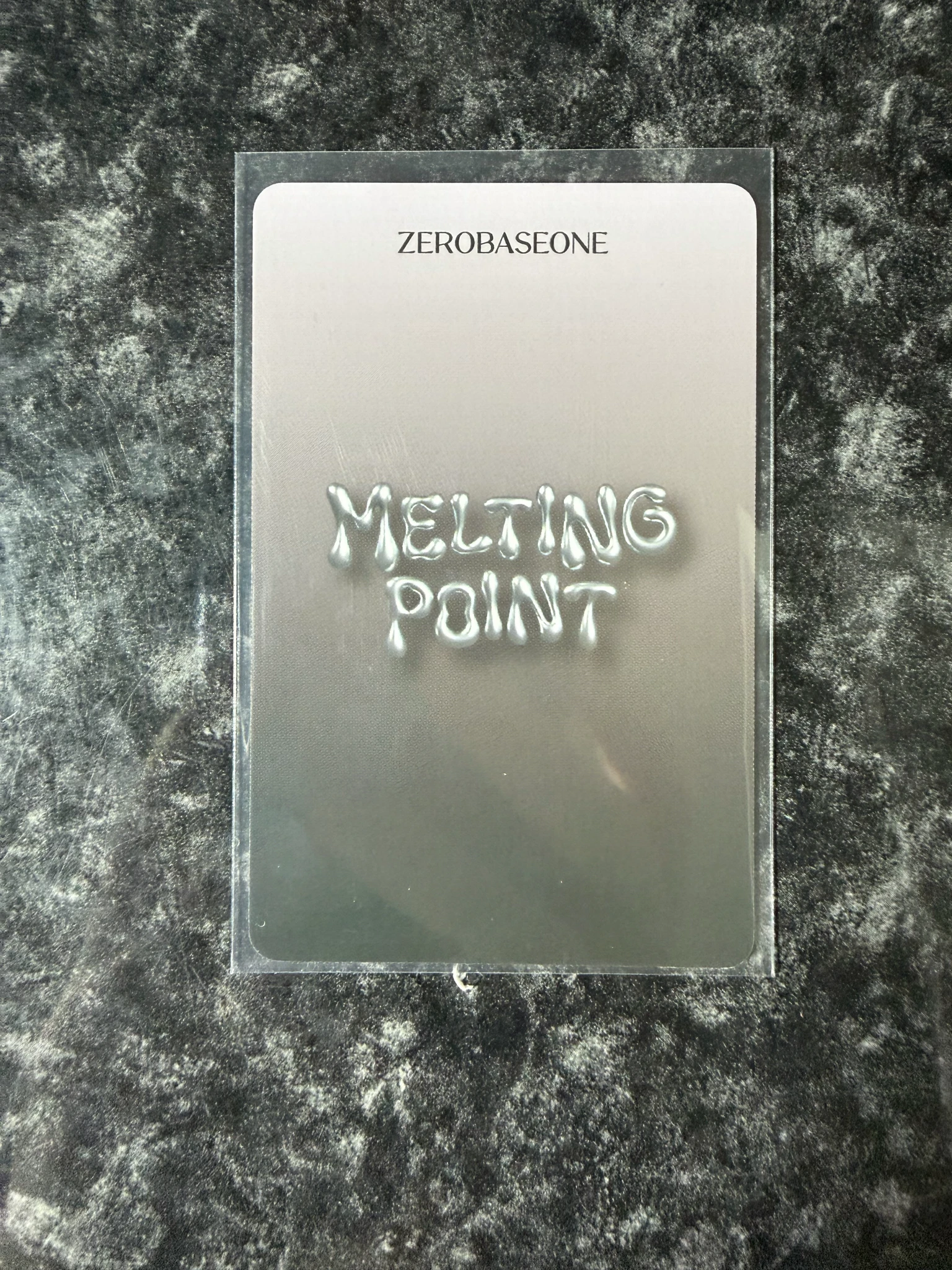 ZEROBASEONE Yujin ZEROBASEONE - Yujin - MELTING POINT Album withmuu/withdrama lucky draw (LD) set benefit listing photo 2