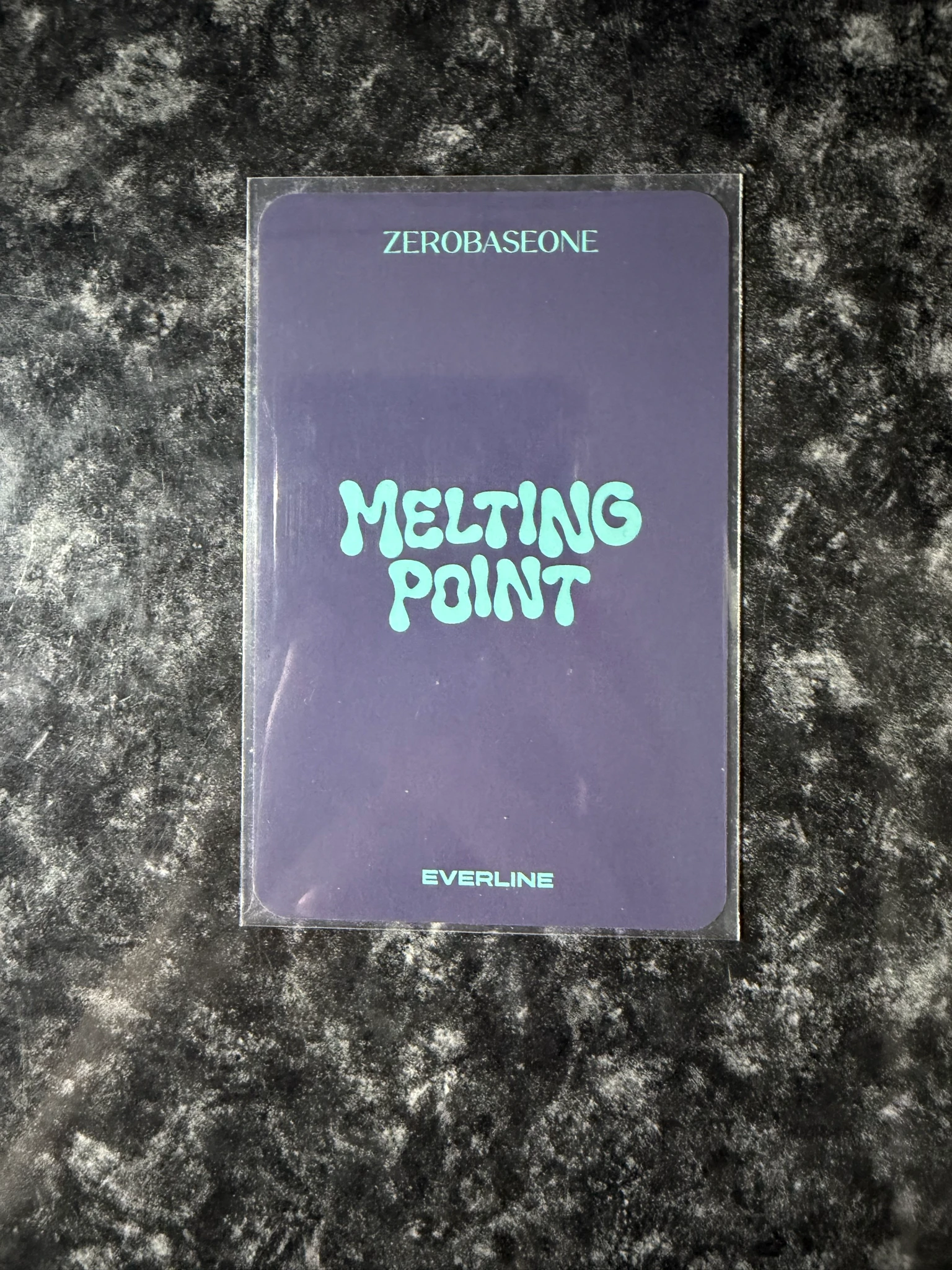 ZEROBASEONE Yujin ZEROBASEONE - Yujin - Melting Point Album everline lucky draw listing photo 2