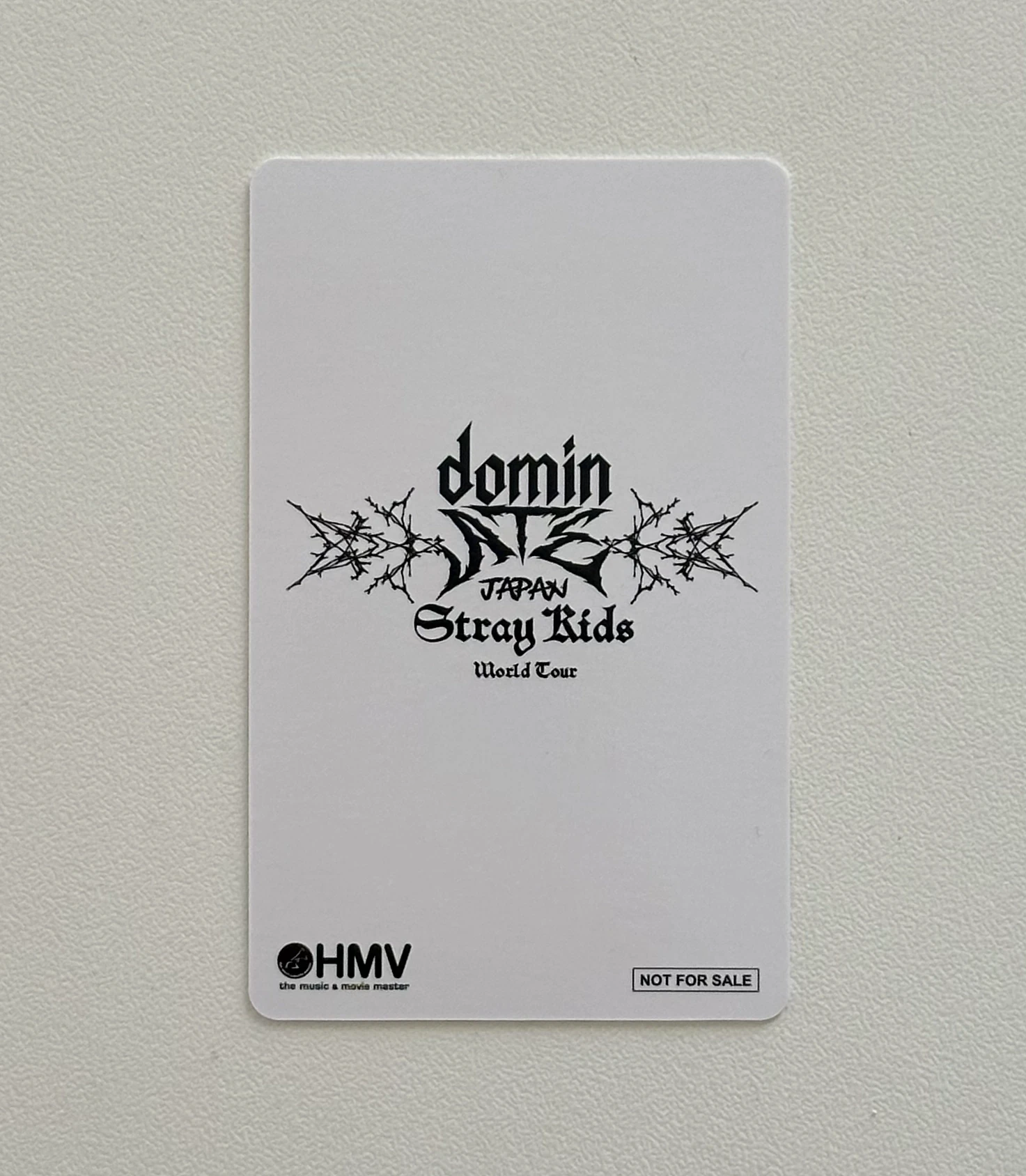 Stray Kids HAN Stray Kids - HAN - World Tour <dominATE JAPAN> LIVE Blu-ray Other pob (pre-order benefit) hmv version 2 listing photo 2