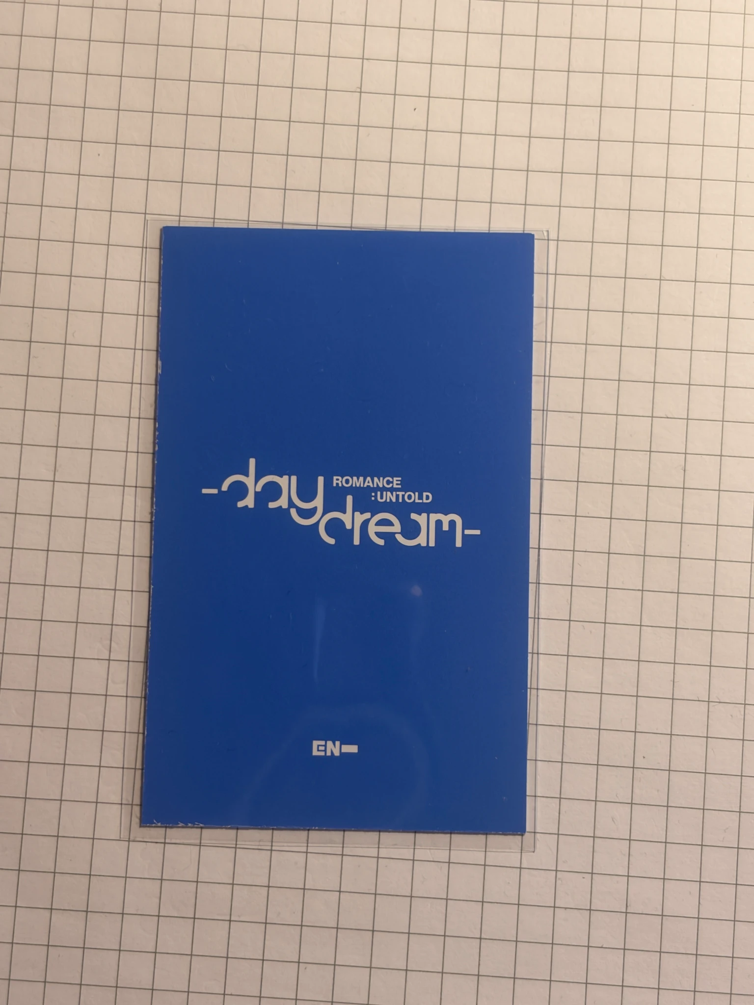 ENHYPEN Jungwon ENHYPEN - Jungwon - ROMANCE: UNTOLD-DAYDREAM- Album weverse album version album photocard weverse photocard set listing photo 2