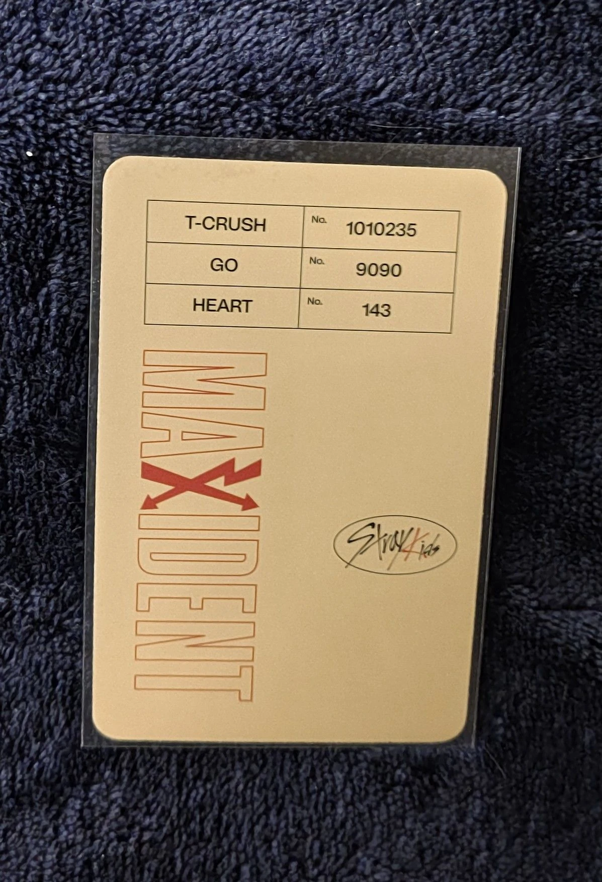 Stray Kids Felix Stray Kids - Felix - Maxident Album album photocard paper case version listing photo 2