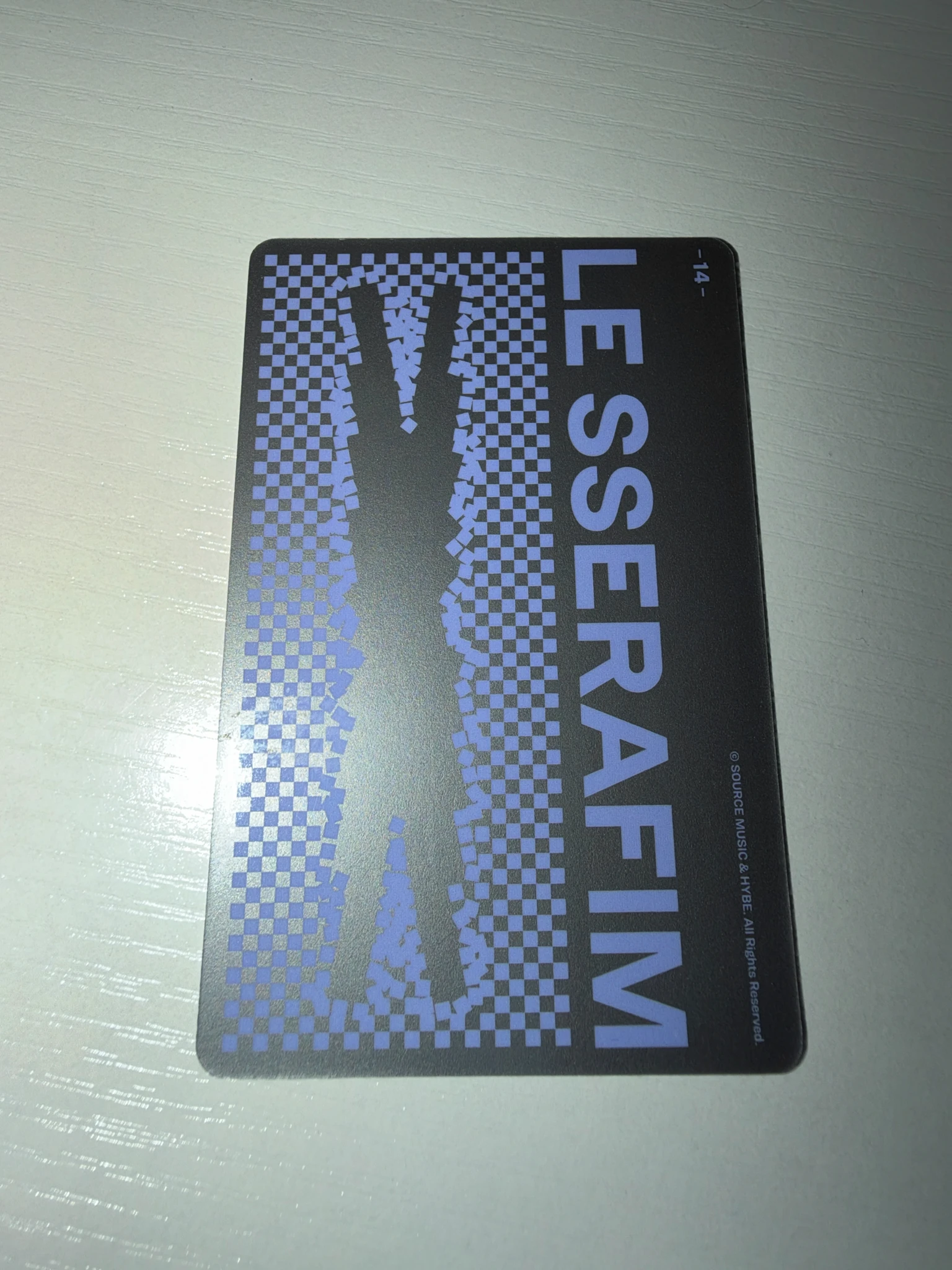 LE SSERAFIM Huh Yunjin LE SSERAFIM - Huh Yunjin - DIFFERENT Album trading card 8/30 listing photo 2