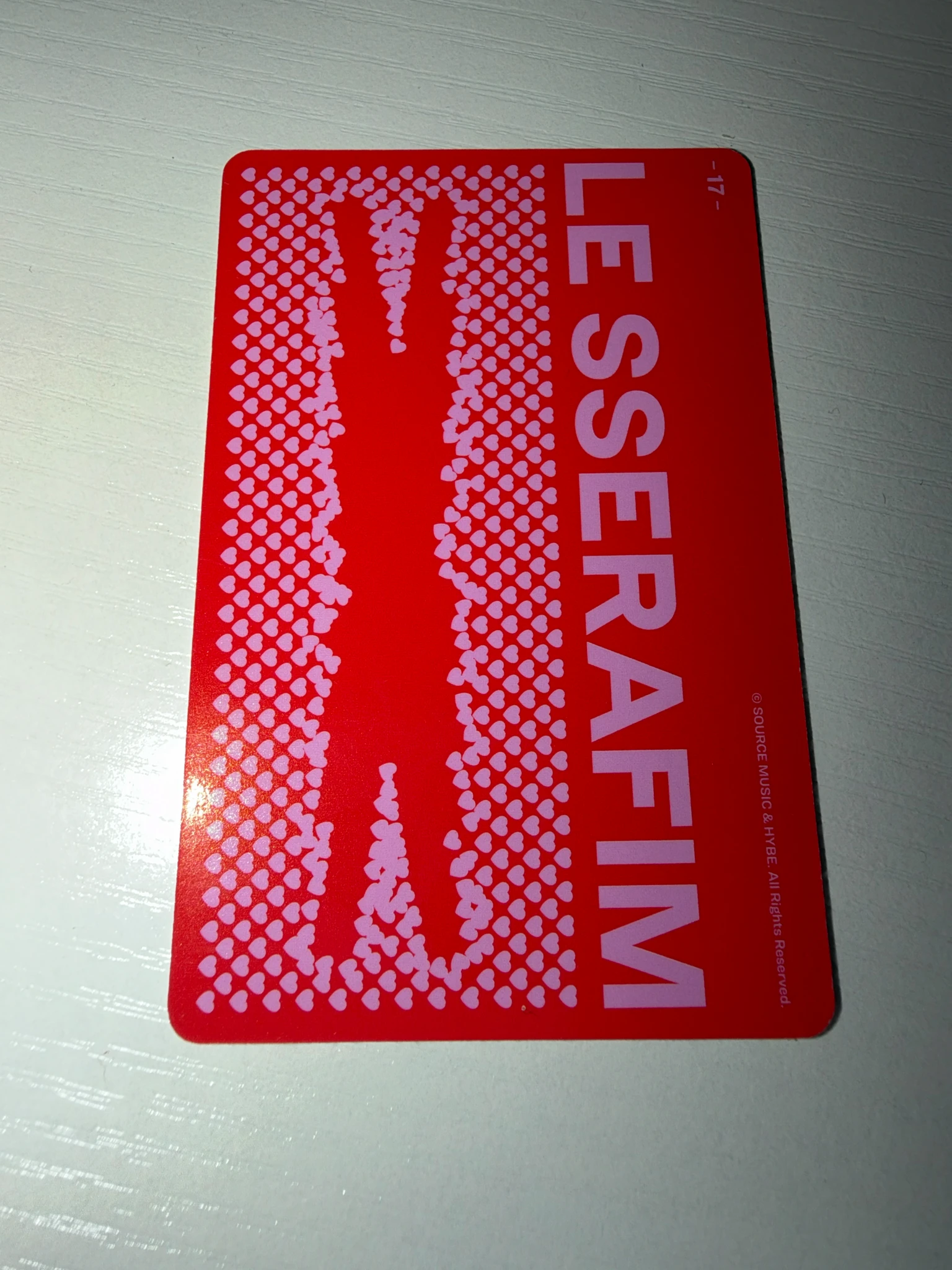 LE SSERAFIM Huh Yunjin LE SSERAFIM - Huh Yunjin - DIFFERENT Album trading card 23/30 listing photo 2