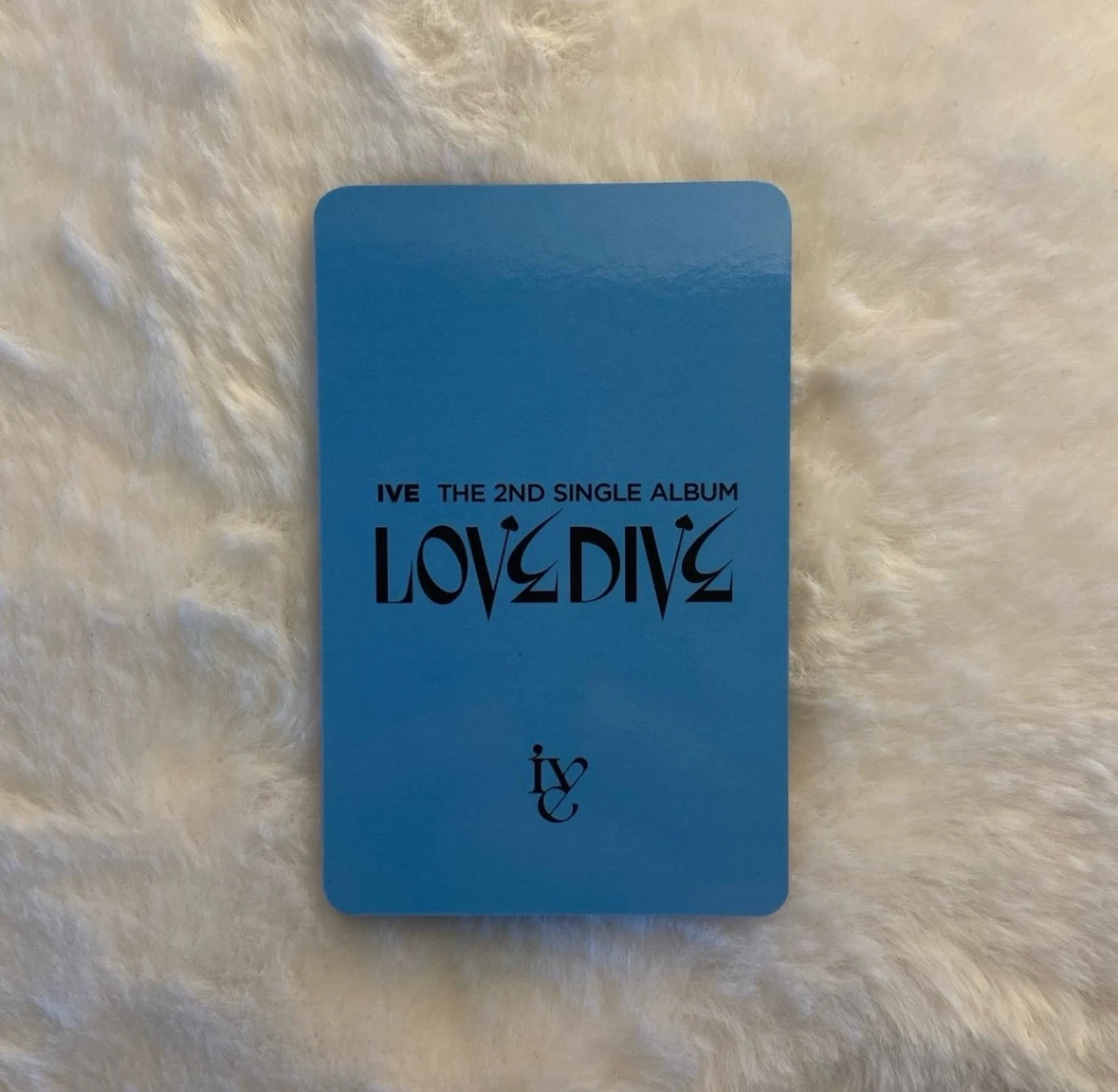 IVE Yujin IVE - Yujin - LOVE DIVE Album ktown4u pre-order benefit (pob) round 1 listing photo 2