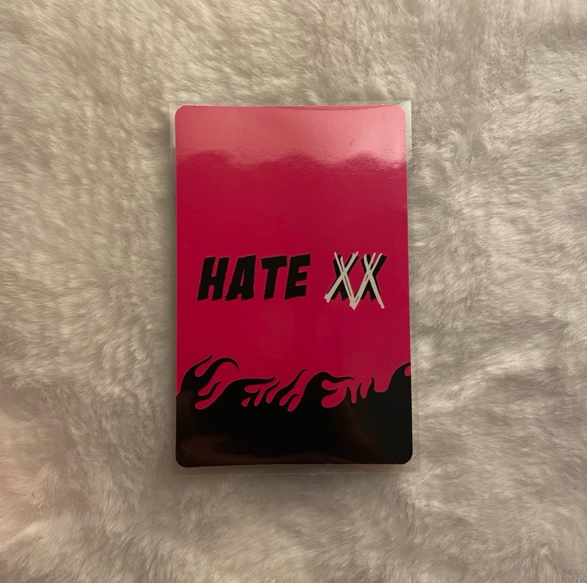 Yena Yena Yena - Yena - HATE XX Album album photocard hate version listing photo 2