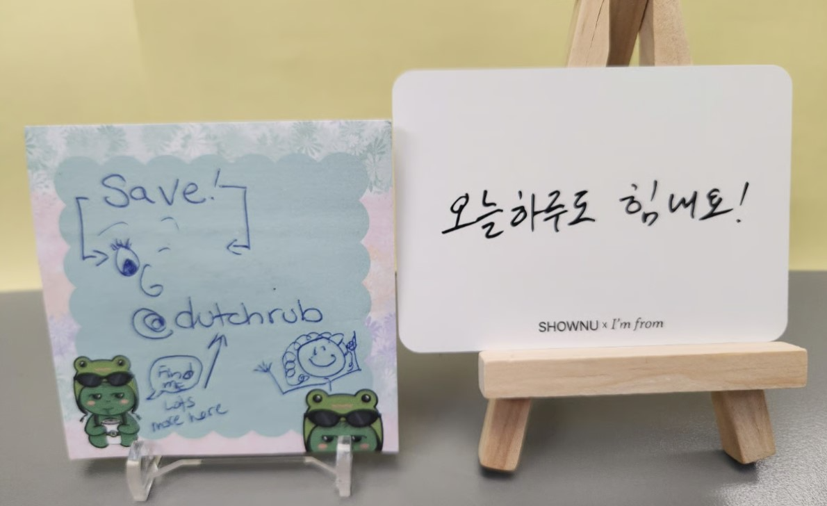 MONSTA X Shownu MONSTA X - Shownu - SHOWNU x I'm From Other brand collaboration purchase benefit photocard set i’m from round 2 horizontal listing photo 2
