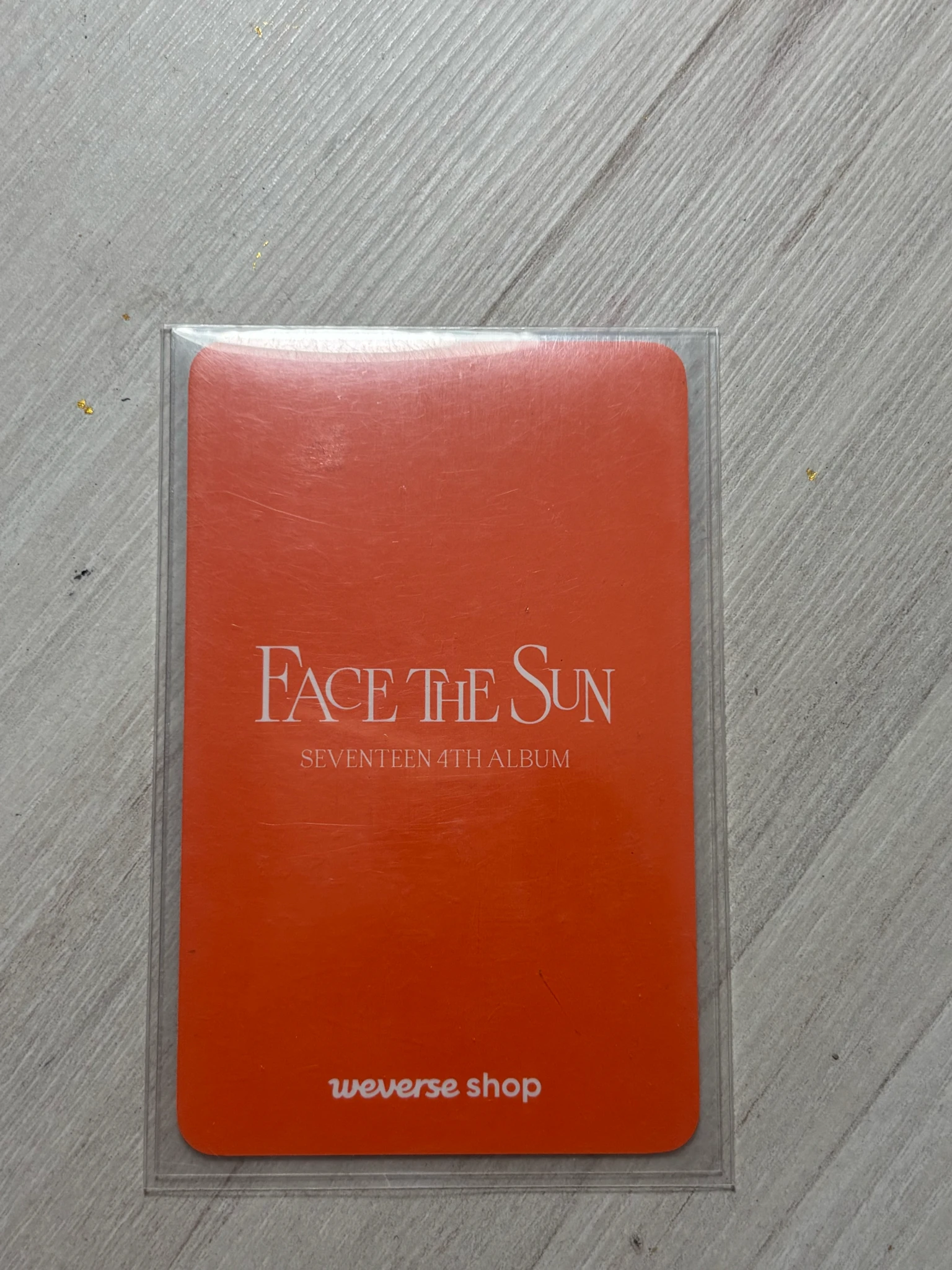 SEVENTEEN Jun SEVENTEEN - Jun - Face the Sun Album fansign weverse global shop (wvg) yes24 listing photo 2
