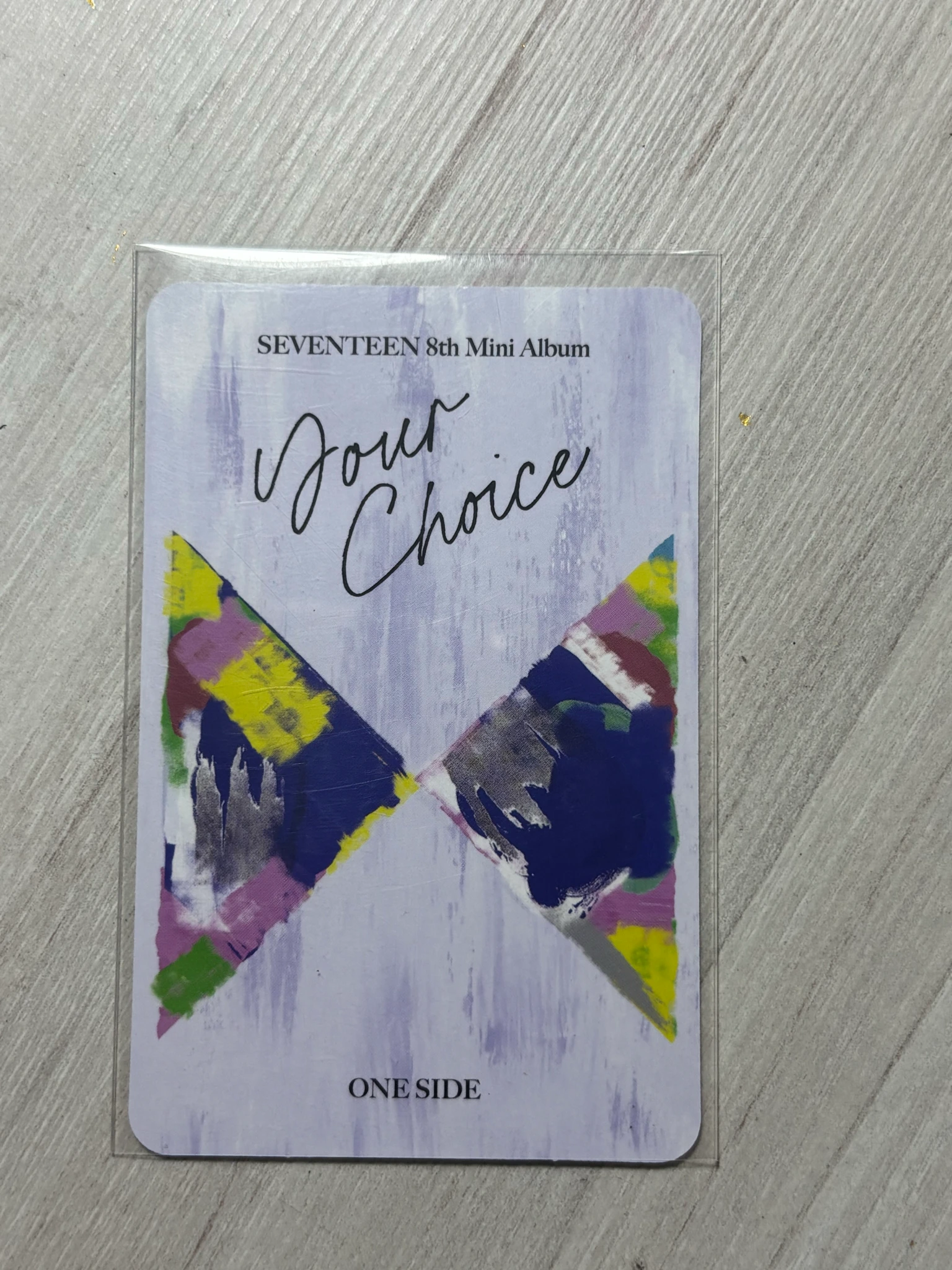 SEVENTEEN Jun SEVENTEEN - Jun - Your Choice Album album photocard korean album one side version listing photo 2