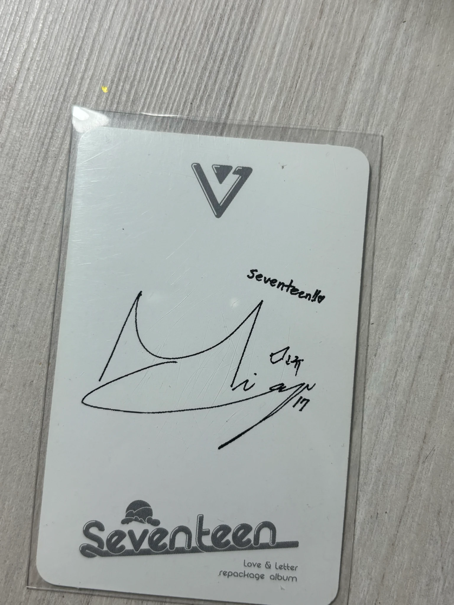 SEVENTEEN Mingyu SEVENTEEN - Mingyu - Love&Letter Repackage Album album photocard listing photo 2