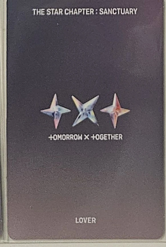 TOMORROW X TOGETHER Taehyun TOMORROW X TOGETHER - Taehyun - The Star Chapter: Sanctuary Album album photocard lover ver. listing photo 2