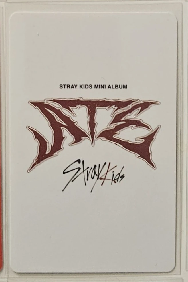 Stray Kids Hyunjin Stray Kids - Hyunjin - ATE Album album photocard nemo version B version random photocard listing photo 2