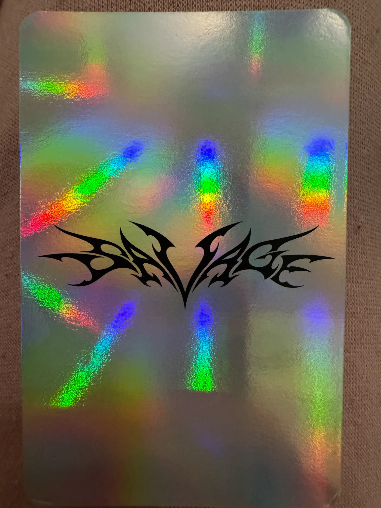 aespa Karina aespa - Karina - Savage Album synk dive version album inclusion poster listing photo 2
