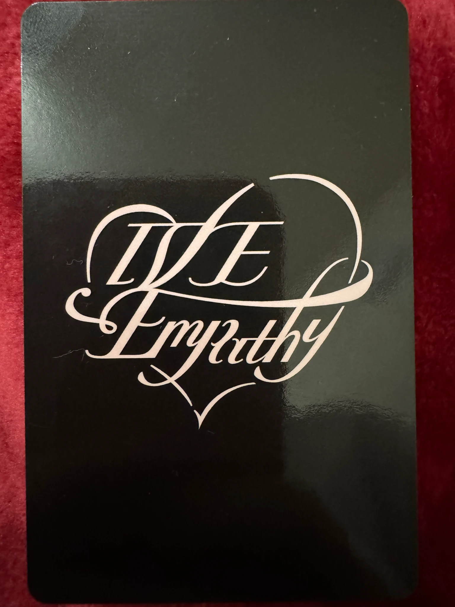 IVE Gaeul IVE - Gaeul - IVE EMPATHY Album album photocard and us version listing photo 2