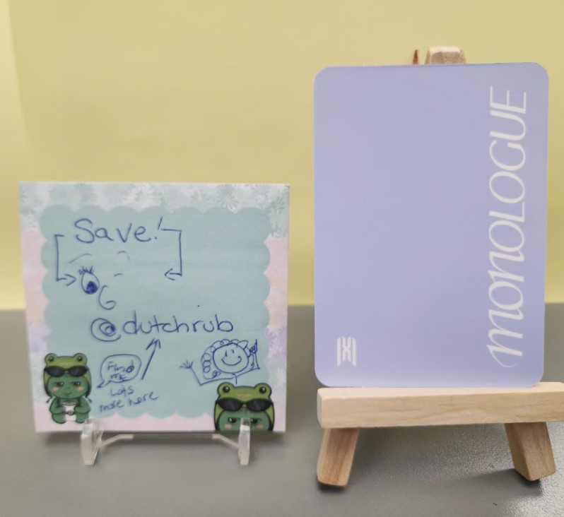 MONSTA X Shownu MONSTA X - Shownu - 'Monologue' The 10th Anniversary Pop-Up Store Event lucky draw (LD) pop-up exclusive stamp event listing photo 2