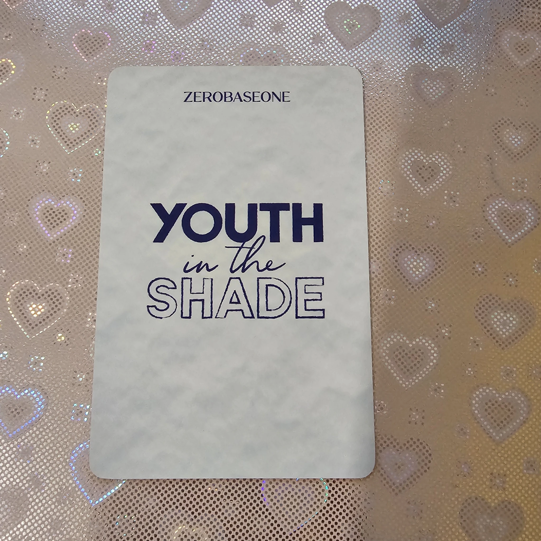 ZEROBASEONE Gunwook ZEROBASEONE - Gunwook - Youth in the Shade Album pob (pre-order benefit) withmuu listing photo 2